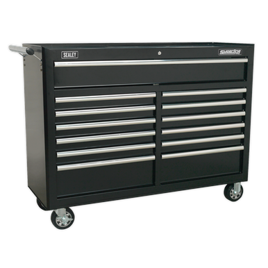 Superline PRO® Rollcab 13 Drawer - Black