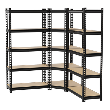 Sealey Corner Racking Unit with 5 Shelves