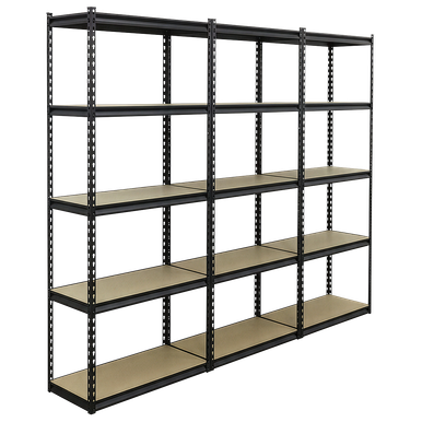 Sealey Racking Unit with 5 Shelves 340kg Capacity Per Level - Set of 3