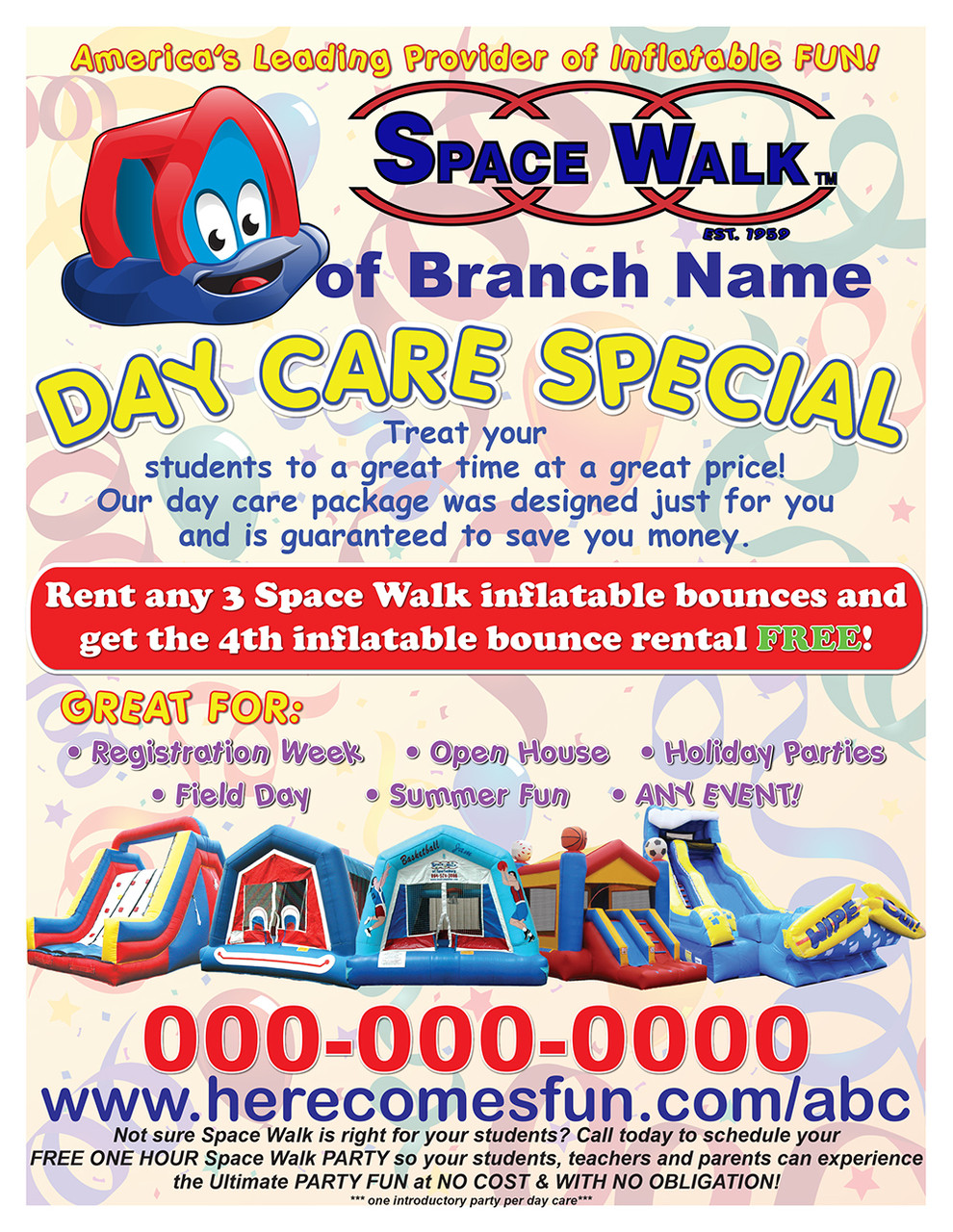 Day Care Special Flyer