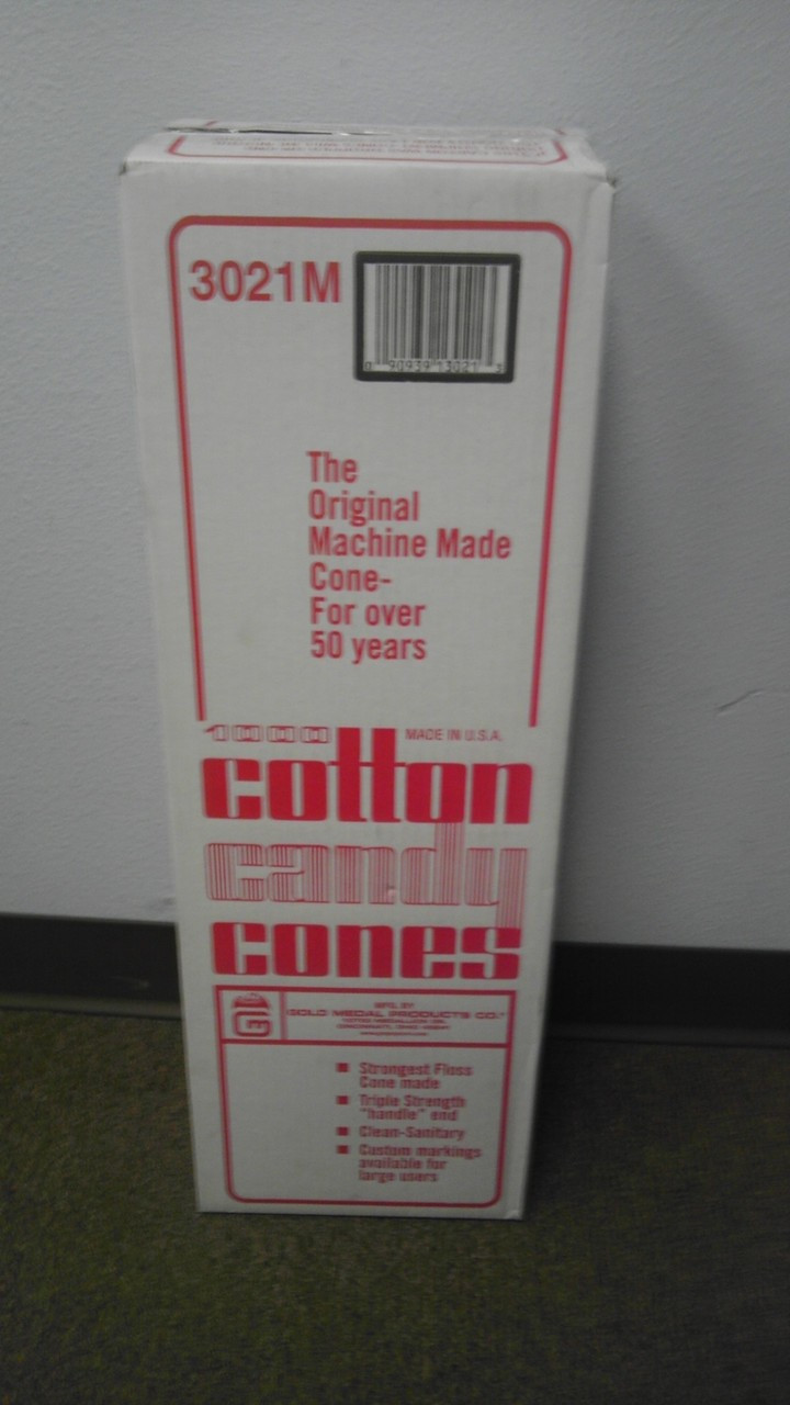 Cotton Candy Cones