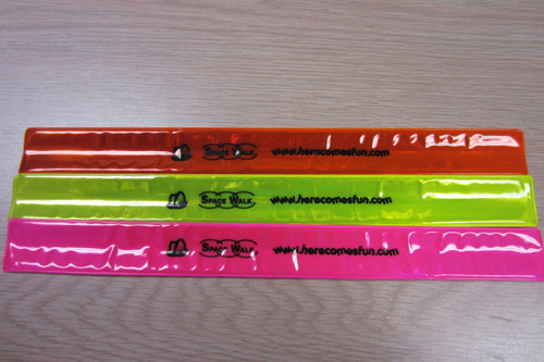 Reflective Safety Slap Bracelets
