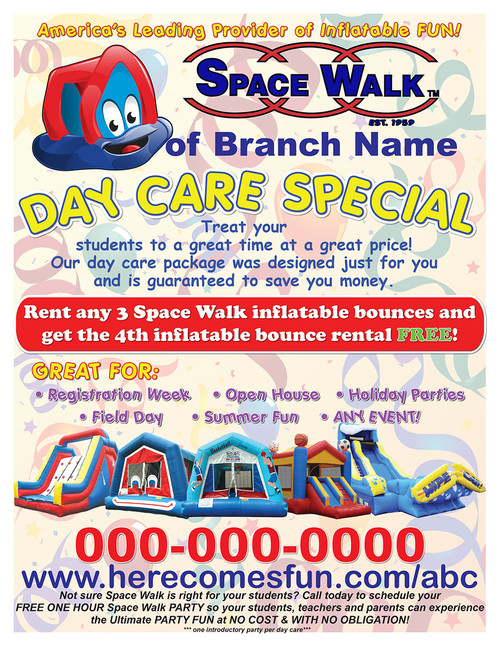 Day Care Special Flyer