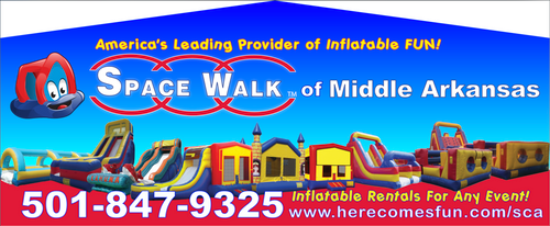 Space Walk Modular Banner (Please Read Description)