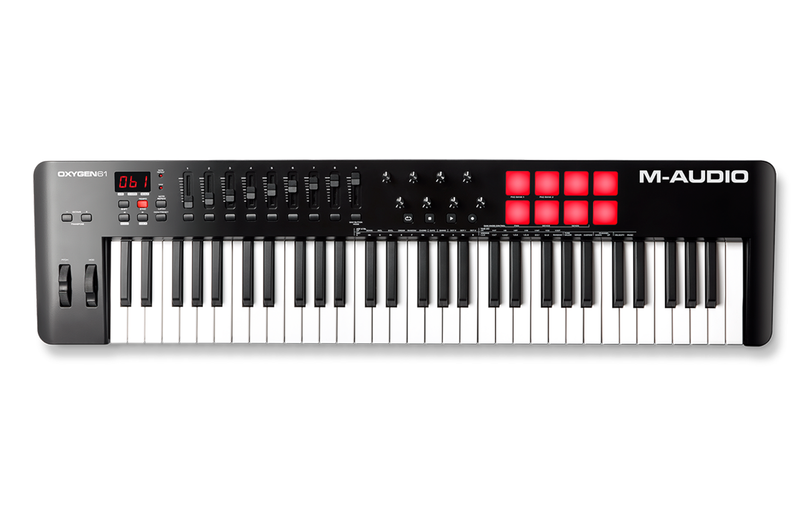 M-AUDIO OXYGEN61 MIDIキーボード M-Audio Oxygen 61 USB MIDI Controller w/ Smart Controls