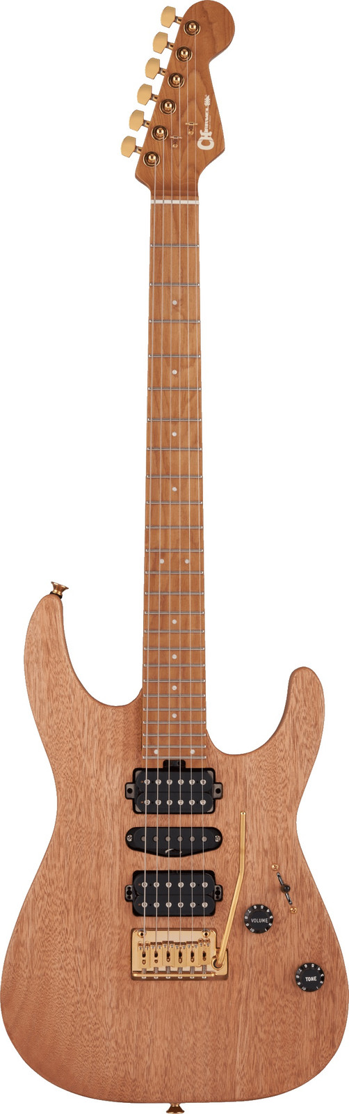 Charvel Pro-Mod DK24 HSH 2PT CM Mahogany Electric Guitar Natural