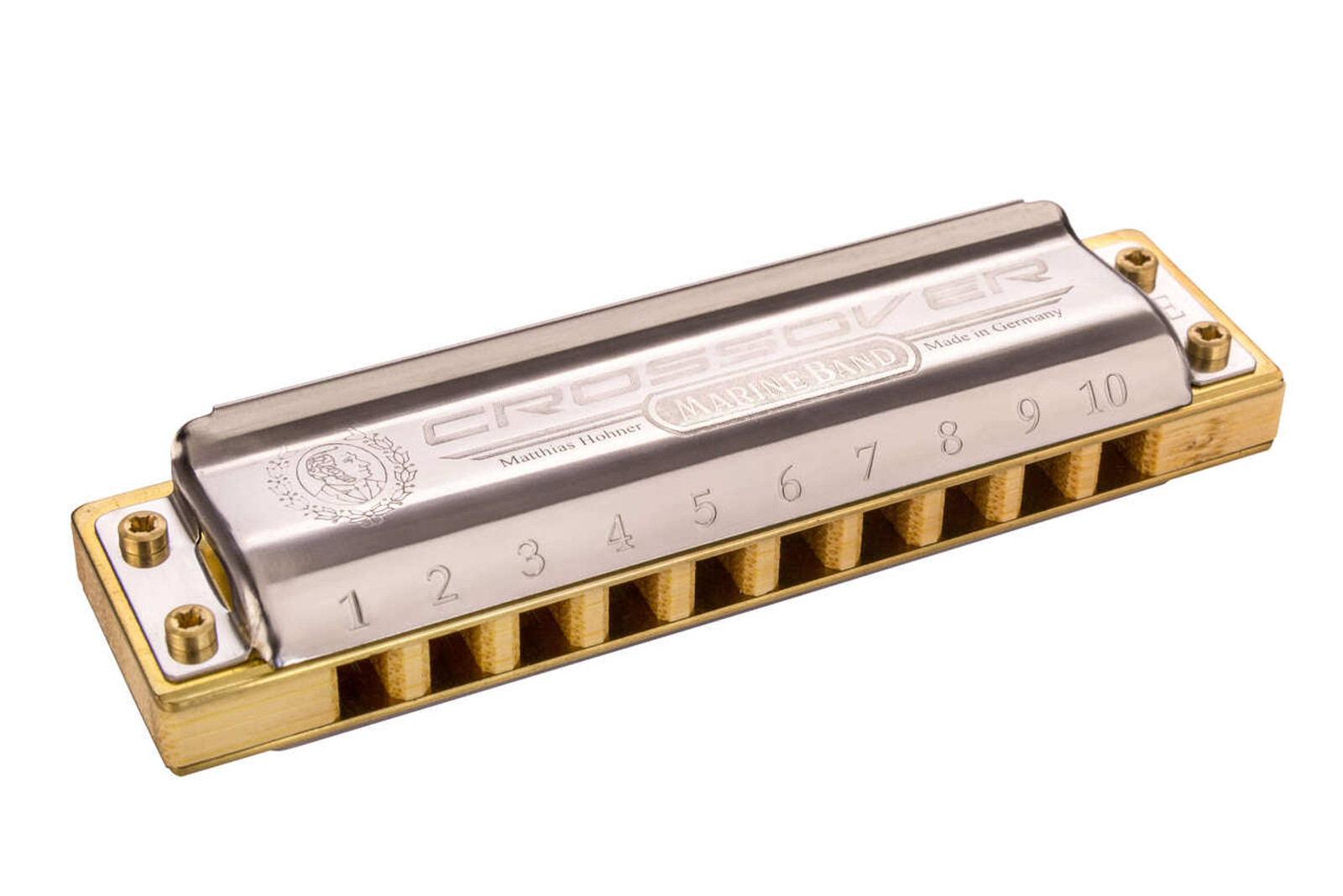 Hohner Crossover Marine Band Diatonic Harmonica - Key of B