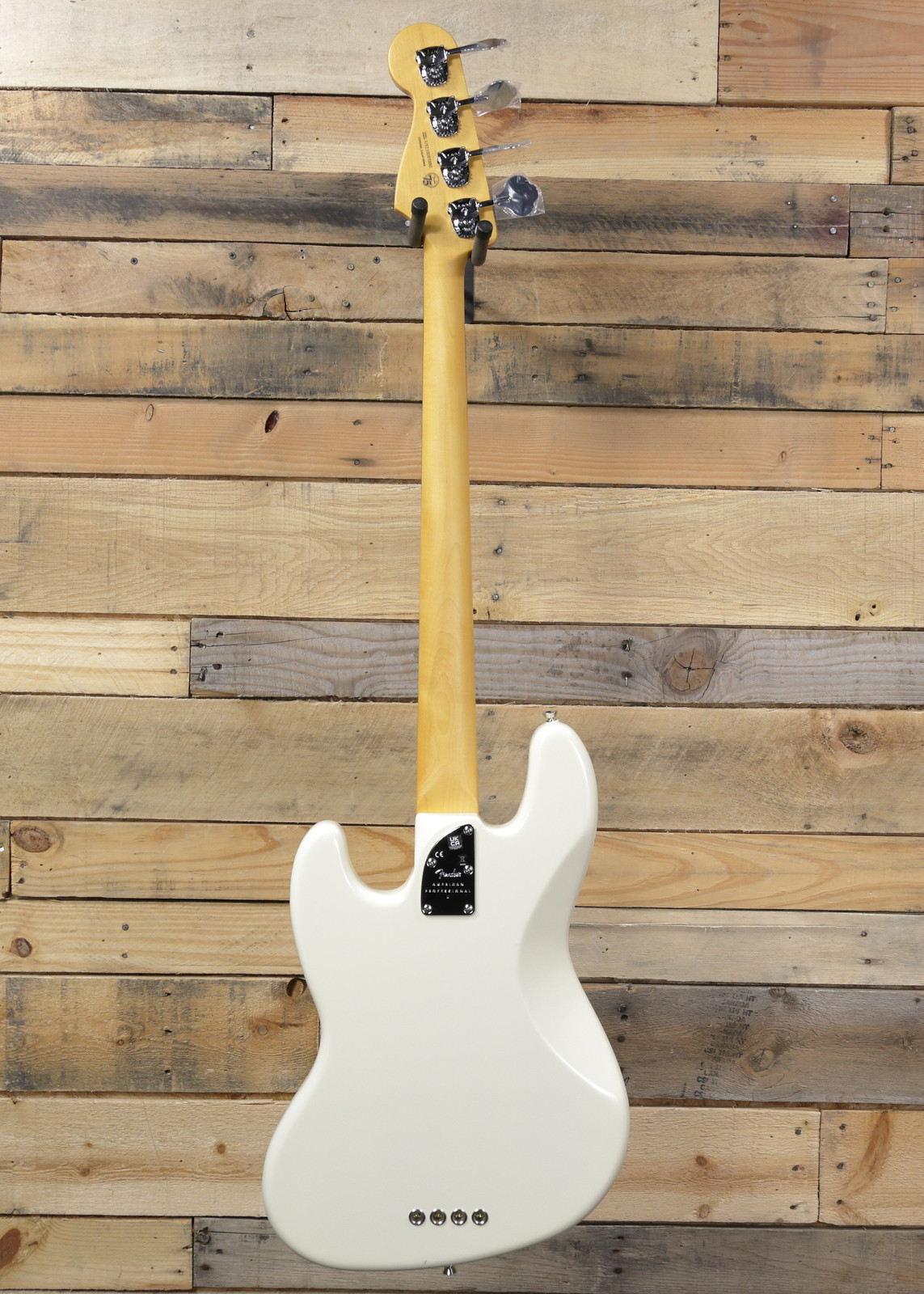 Fender American Professional II Jazz Bass Fretless Olympic White w