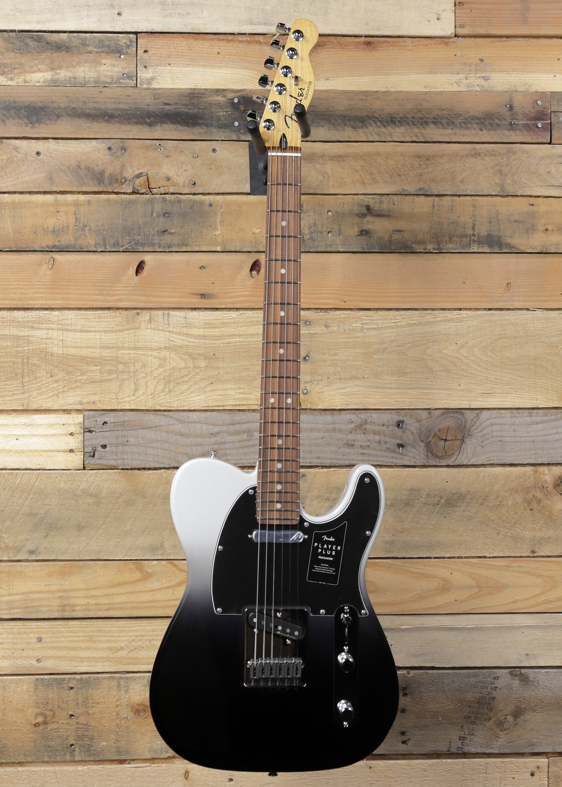 Fender Player Plus Telecaster Electric Guitar Silver Smoke w/ Gigbag & Pau  Ferro Fretboard