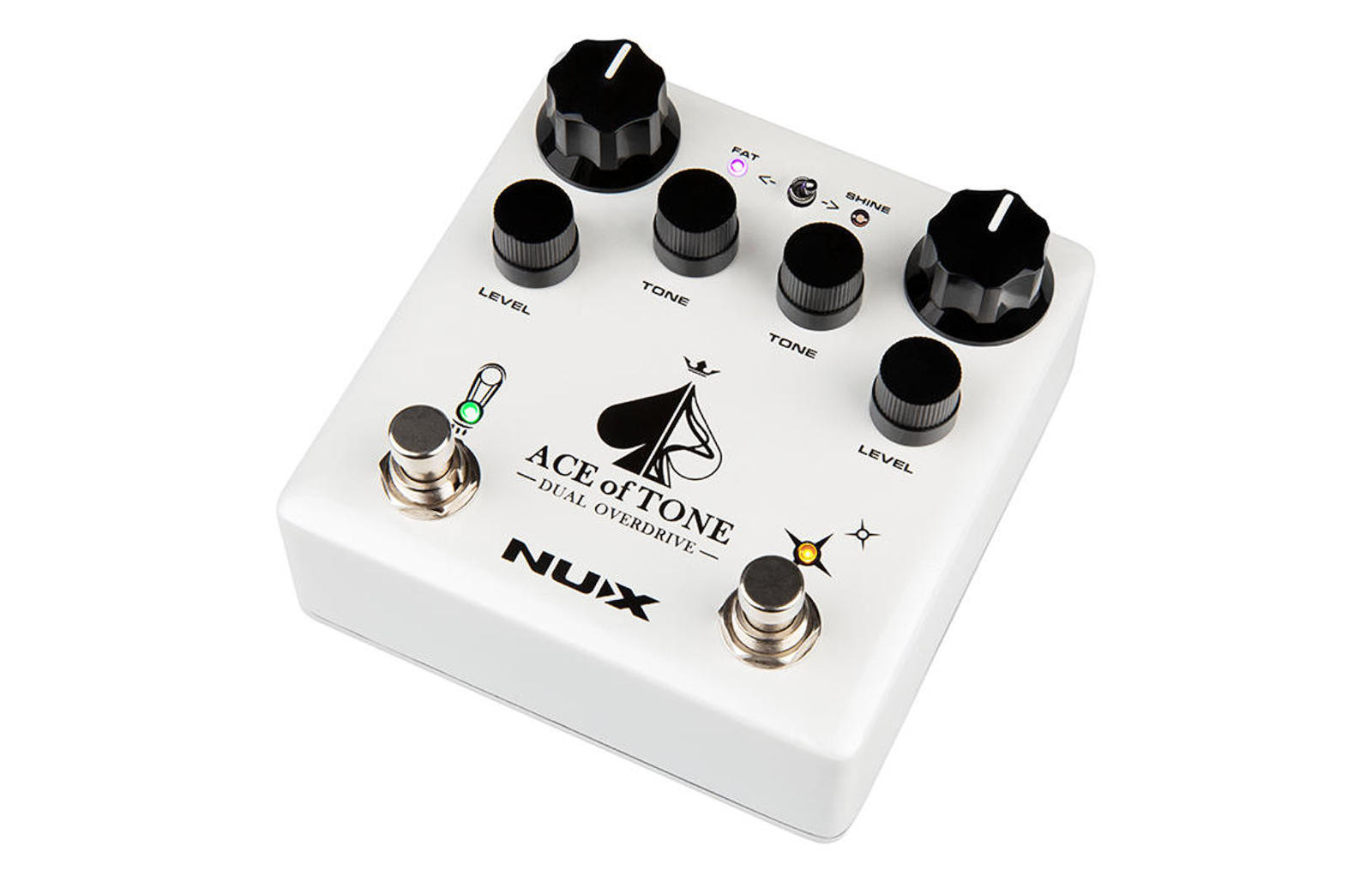 Nux Ace Of Tone Dual Overdrive Effects Pedal