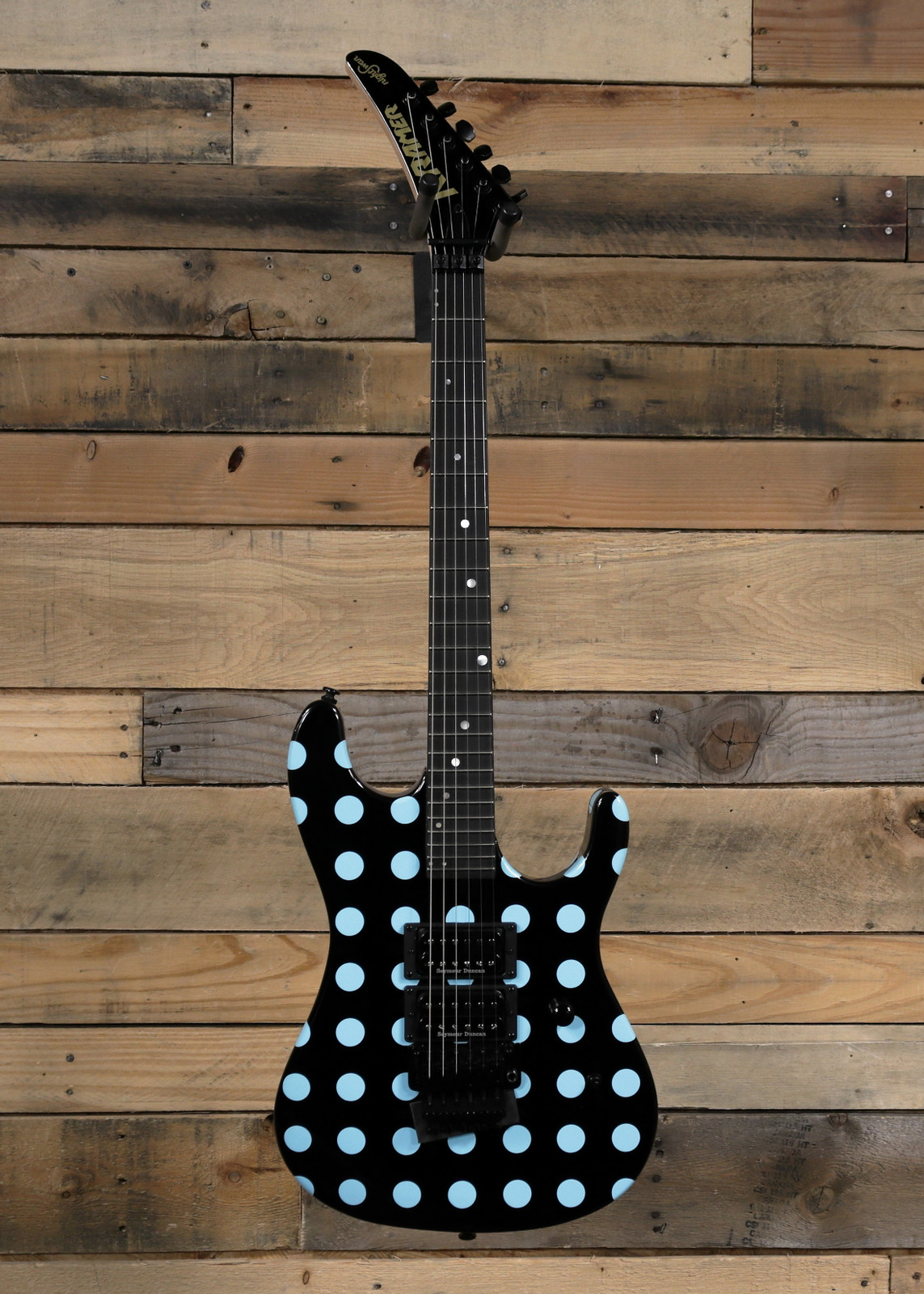 KRAMER KRAMER NightSwan Black with Blue Polka Dot