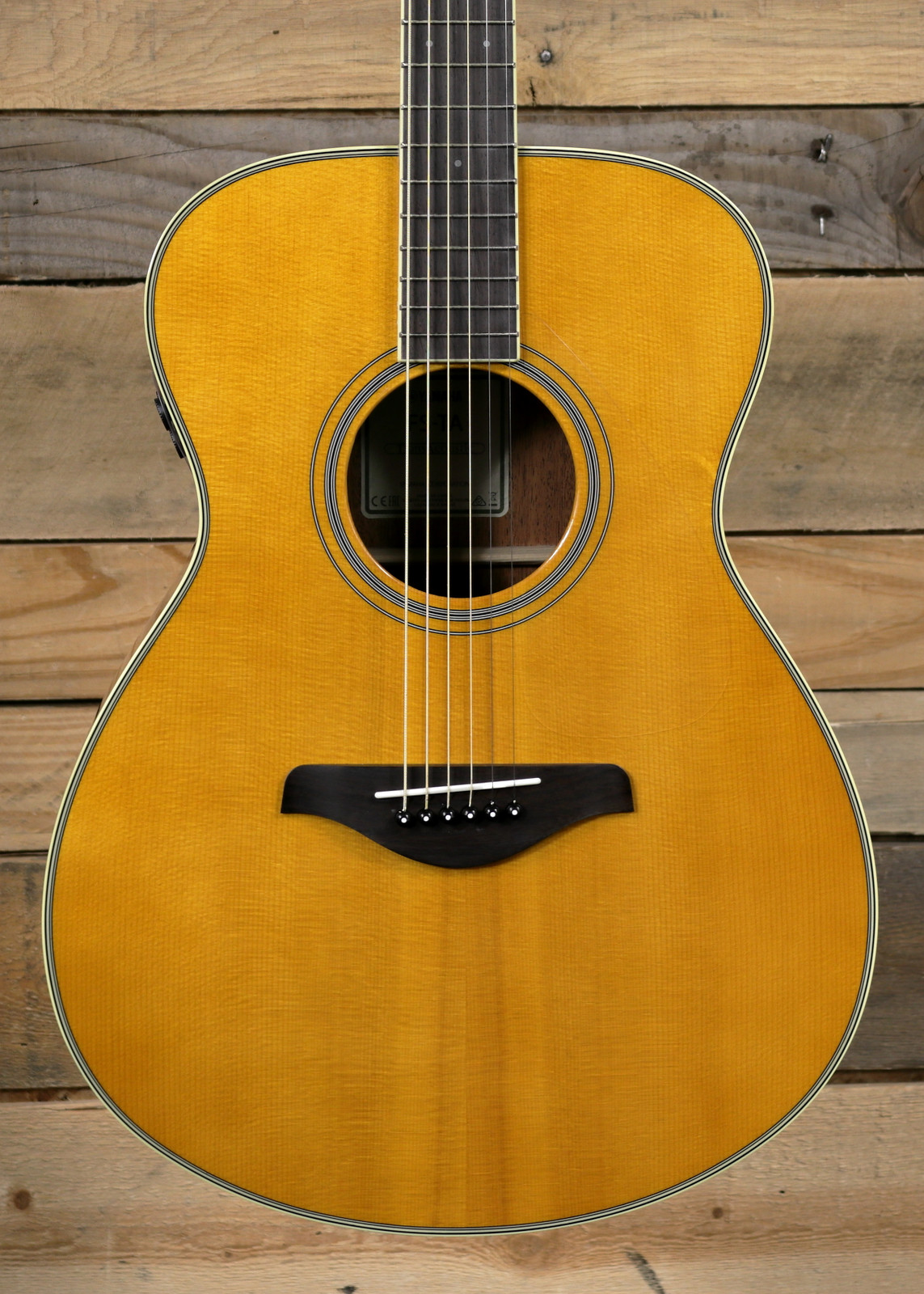 Yamaha FS-TA Acoustic/Electric Guitar Vintage Tint - Island Music Co