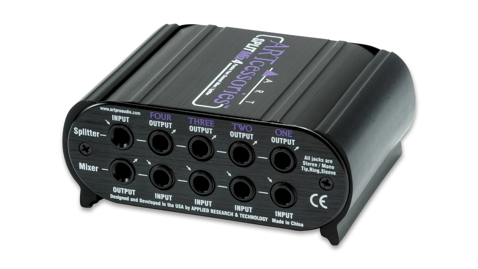 アート ART SPLIT Mix4 4ch パッシブ スプリッター/ミキサー ART SPLITMix4 Passive 4-channel Mixer / Splitter