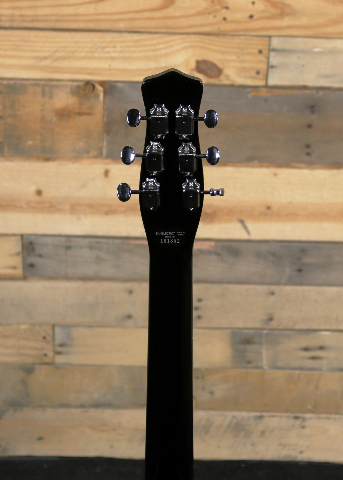 Danelectro Blackout '59 Electric Guitar Black Metalflake - Island