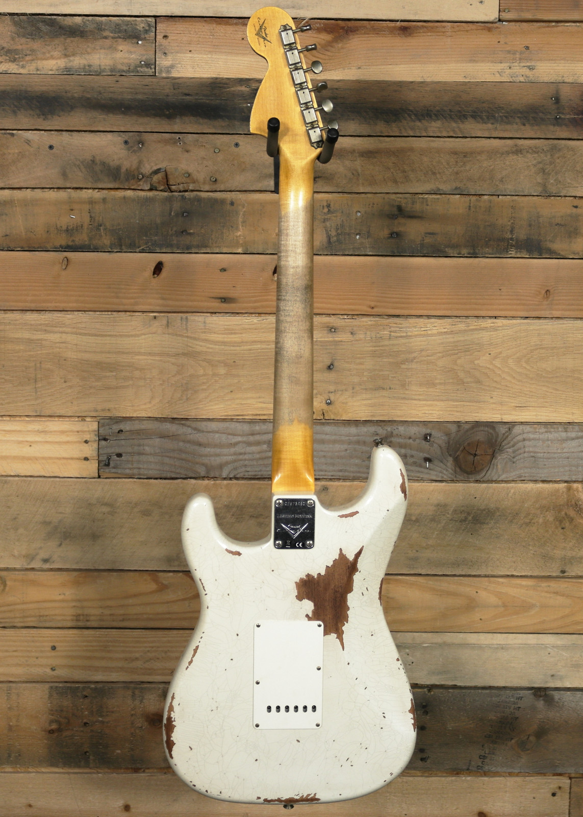 ★Custom Relic OlympicWhite Stratocaster★ Fender Custom Shop Limited-edition '67 Stratocaster Heavy