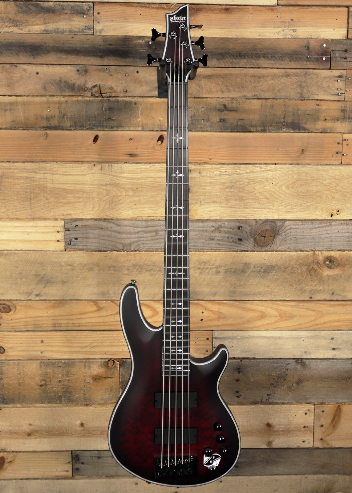 Schecter Hellraiser Extreme-5 5-String Bass Crimson Red