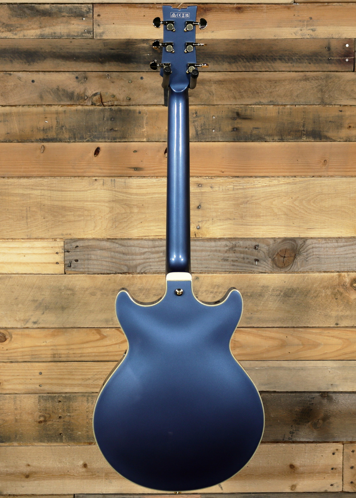 Ibanez AMH90 Hollowbody Prussian Blue Metallic - Artcore Expressionist