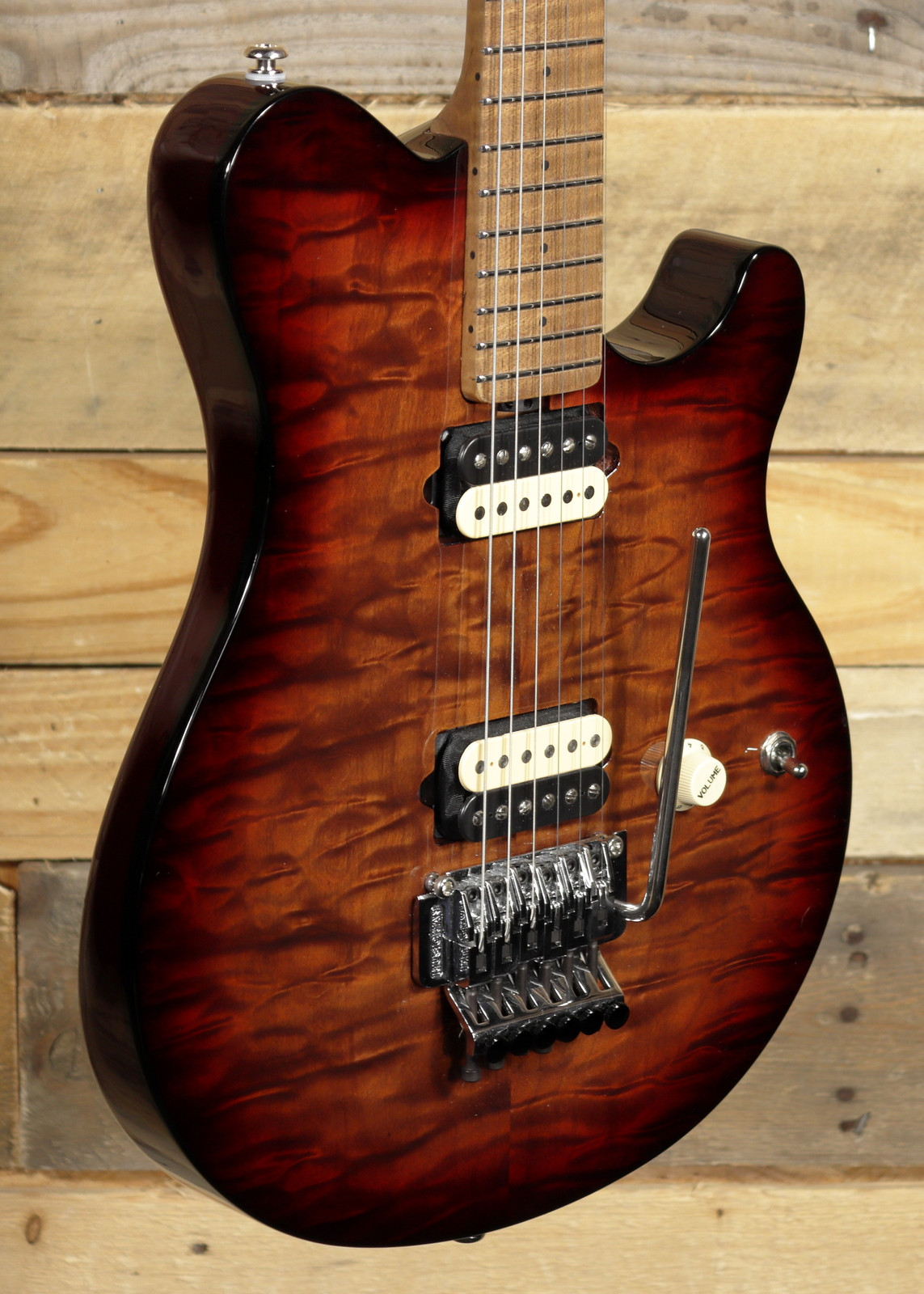 HOT新品MUSICMAN AXIS Roasted Amber Quilt 2021年モデル ミュージックマン アクシス その他