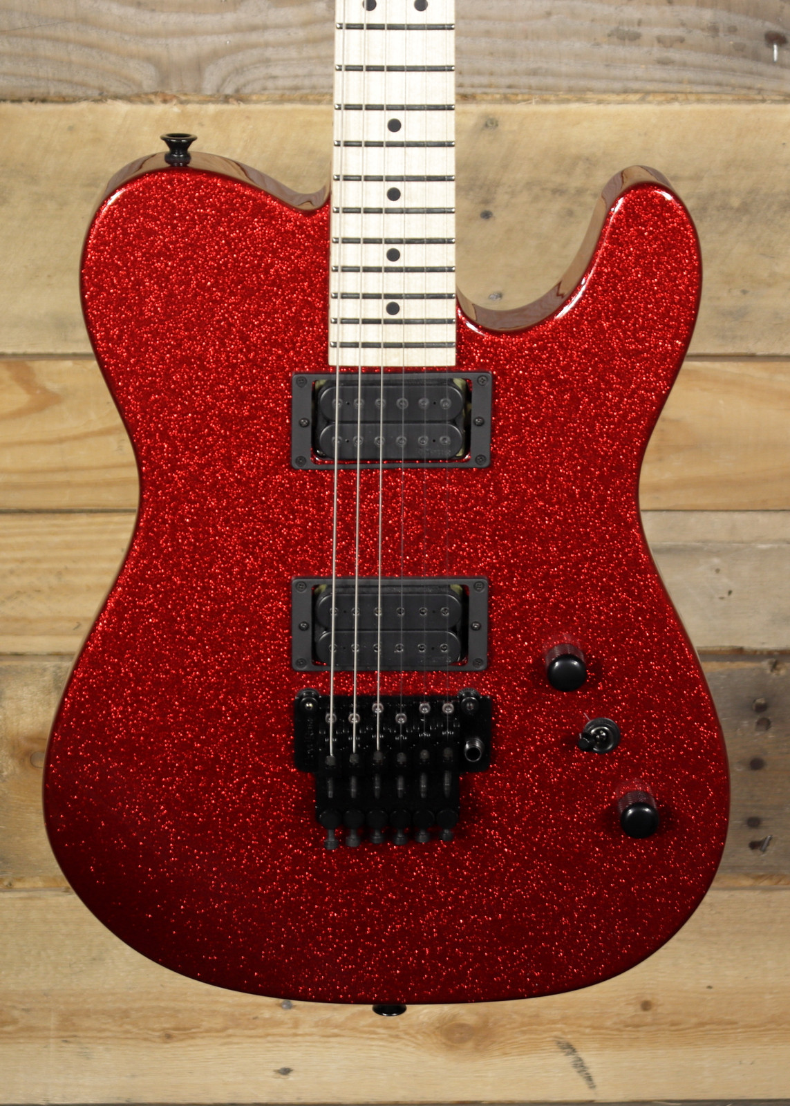 Charvel Custom Shop USA Special Edition Style 2 Red Sparkle w/ Case