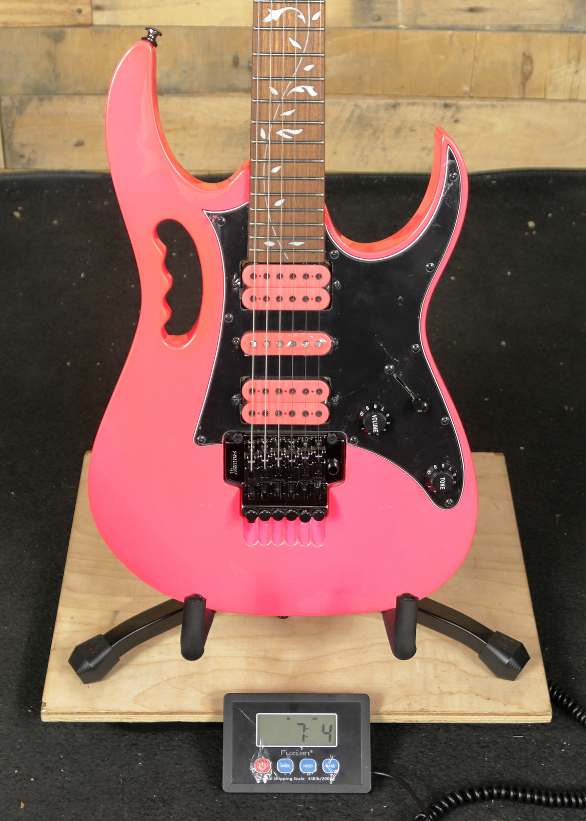 Ibanez Steve Vai Signature JEMJRSP Electric Guitar Pink