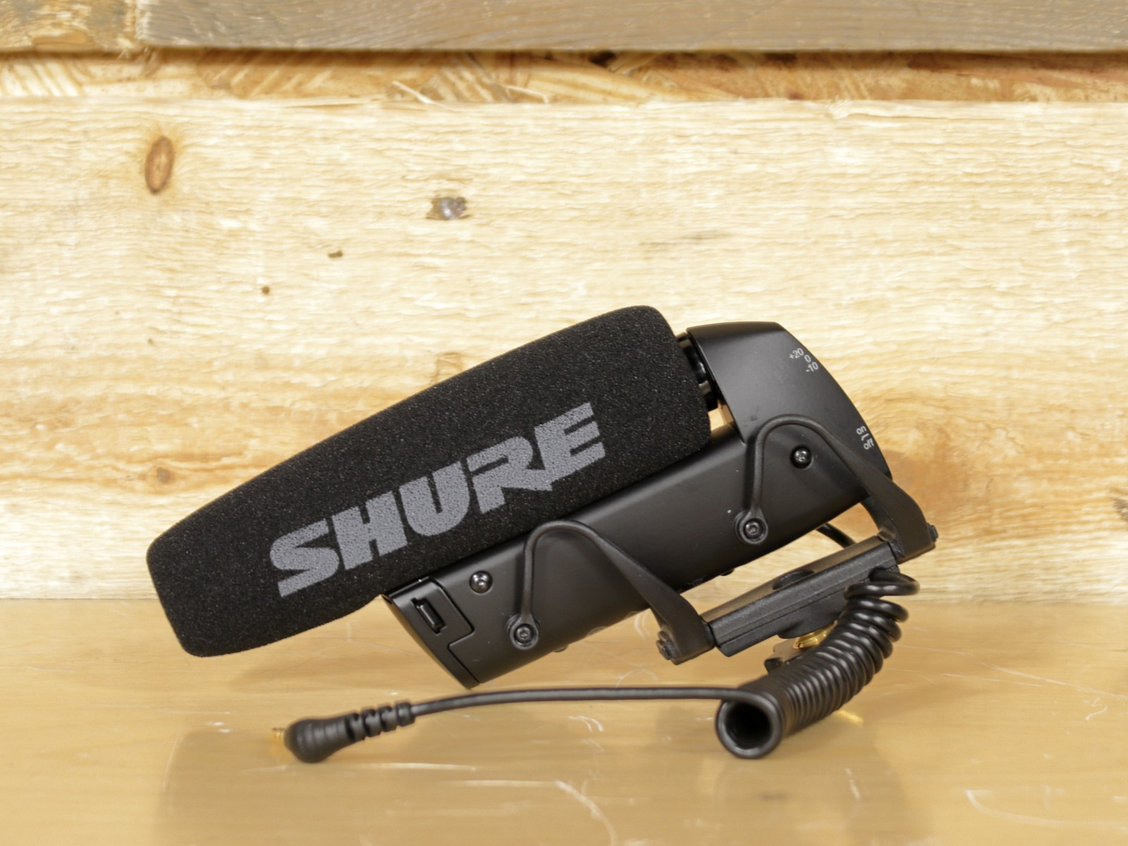 SHURE カメラマウント ショットガン マイクロフォン VP83F 中古非常に良いSHURE カメラマウント ショットガン
