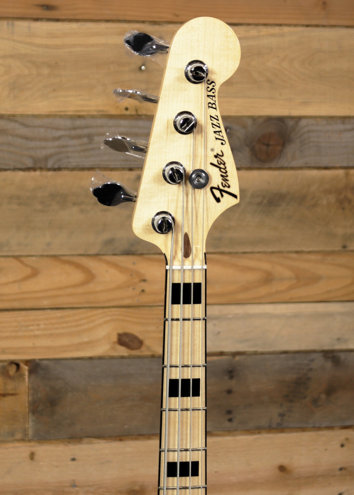 Fender Geddy Lee Signature Jazz Bass Black w/ Gigbag