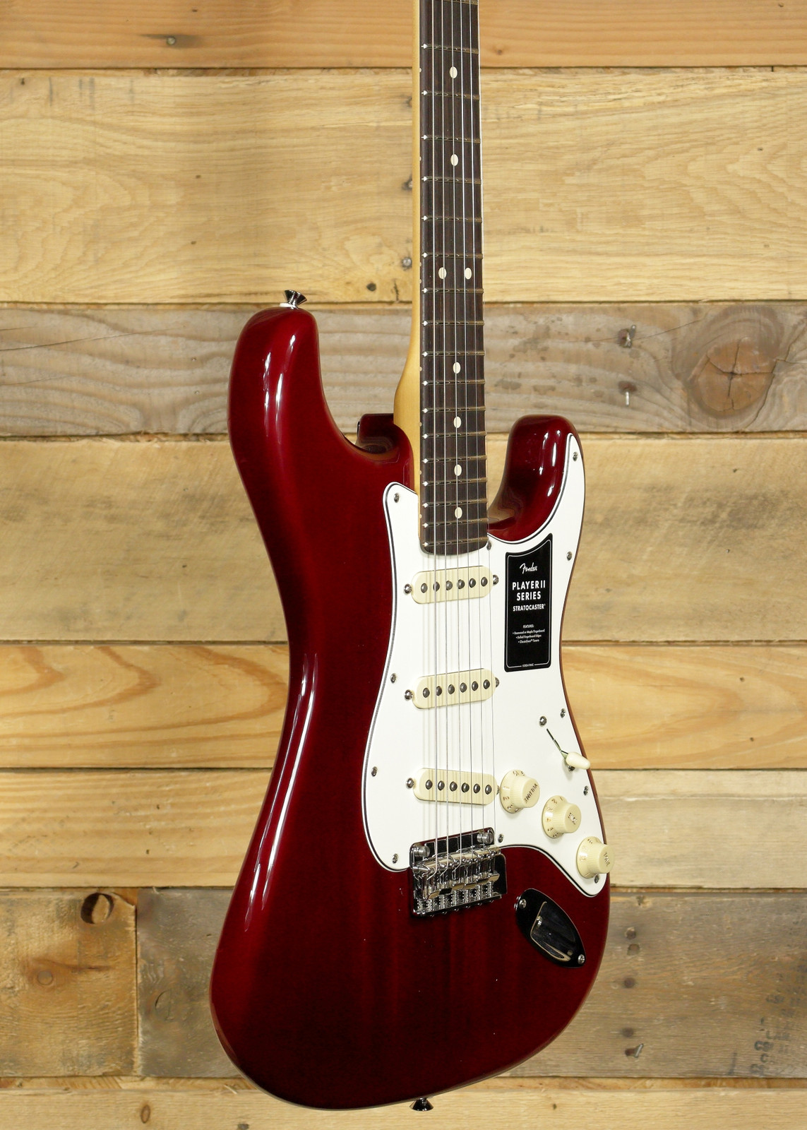 Fender Player II Stratocaster Transparent Cherry Burst w/ Rosewood