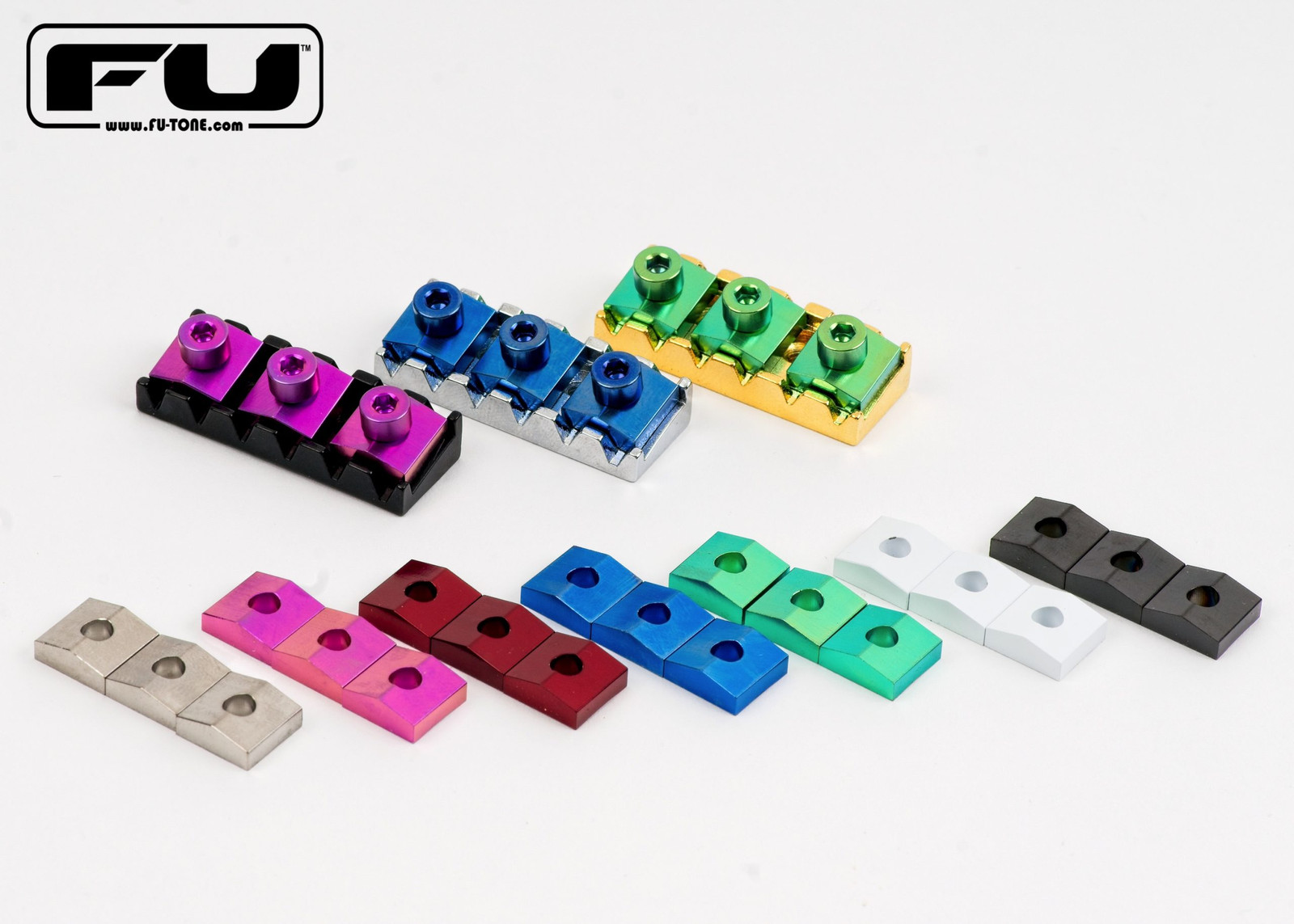 FU-Tone Titanium Lock Nut Blocks Gold 【公式ショッピングサイト】