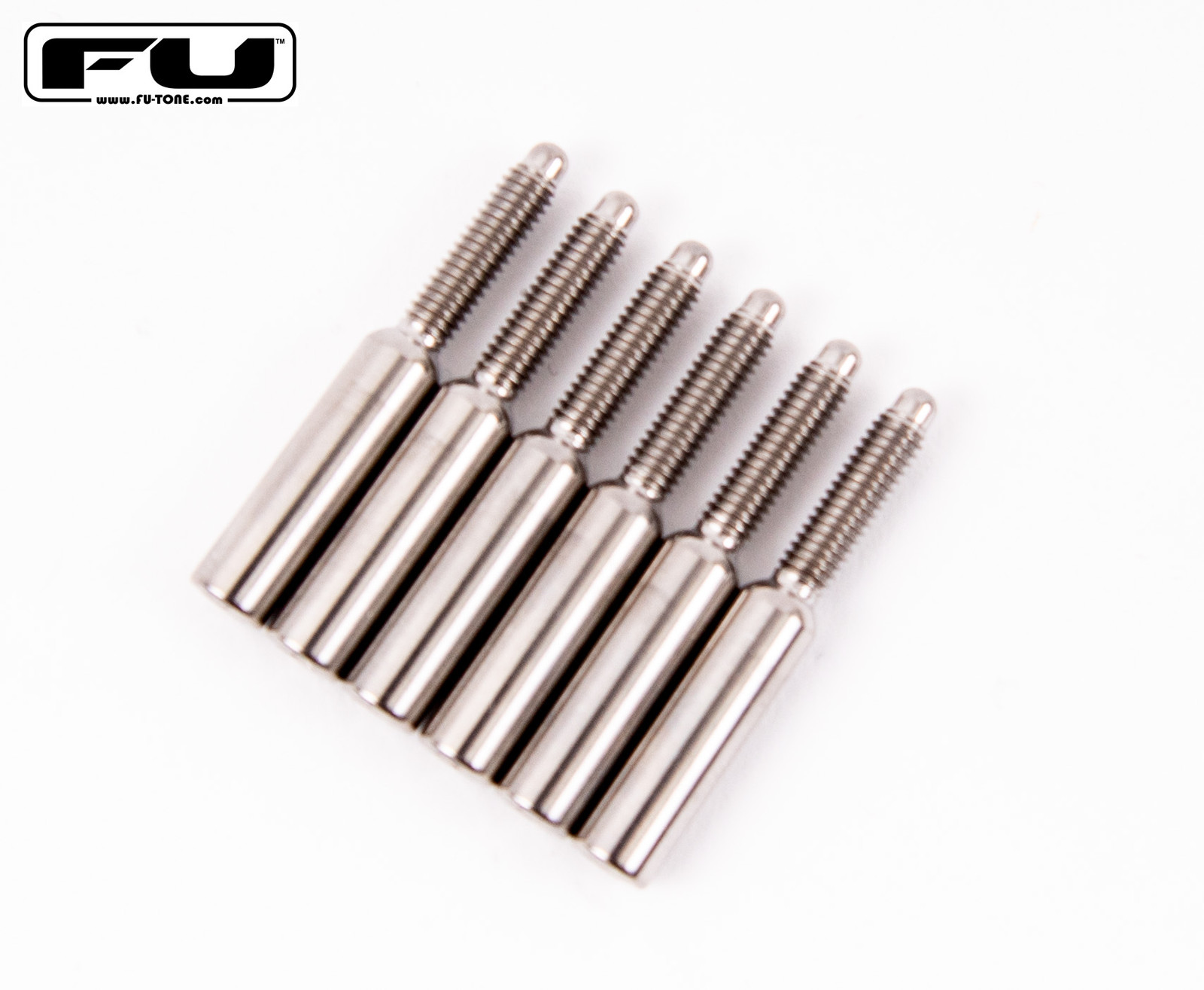 FU-TONE Titanium String Lock Barrel Screws - Silver