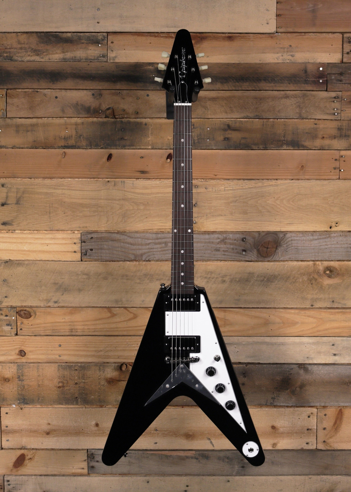 EPIPHONE ( エピフォン ) Flying V Ebony Epiphone Flying V Electric Guitar Ebony