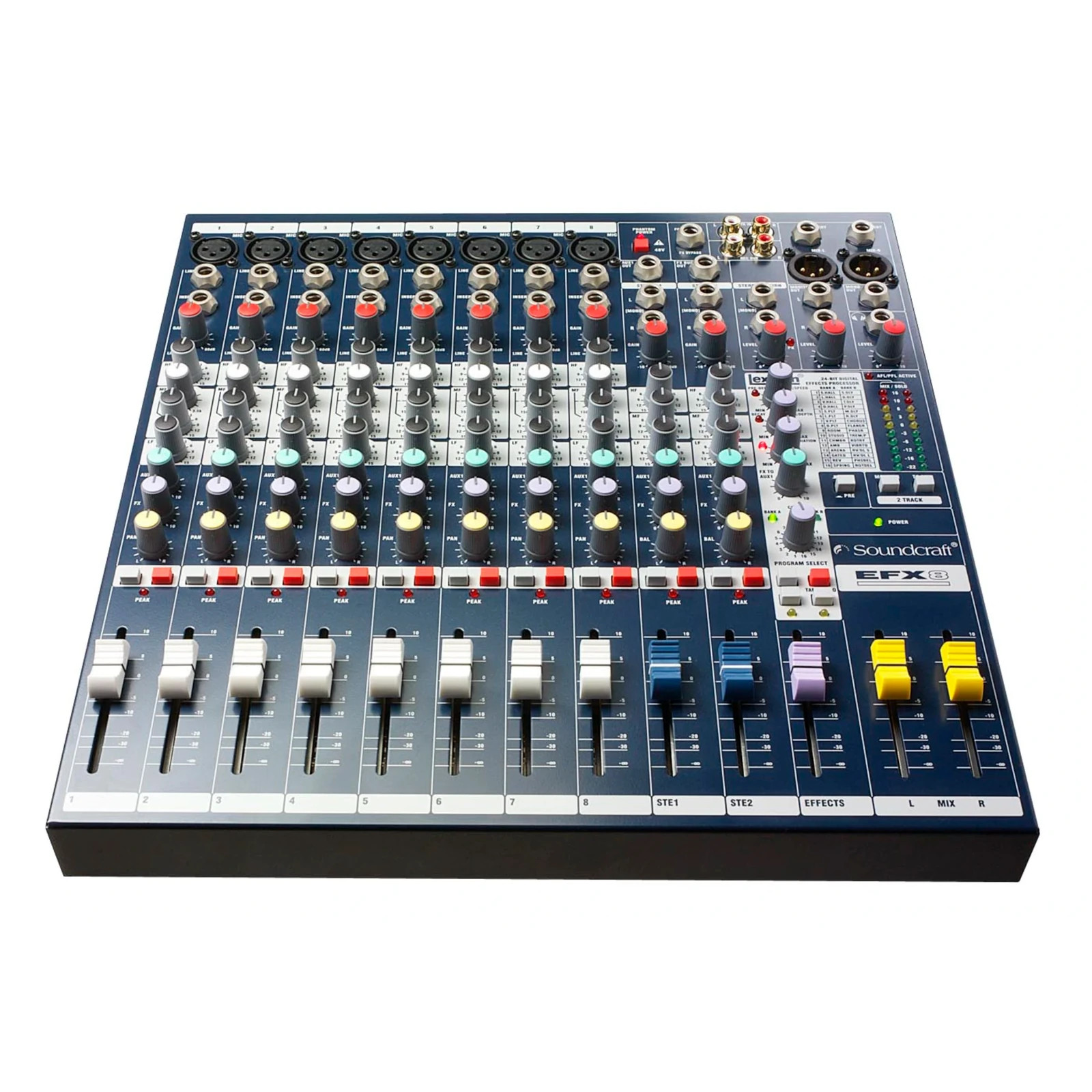 Soundcraft EFX8 8-Channel Mixer w/ Built-In Lexicon Effects