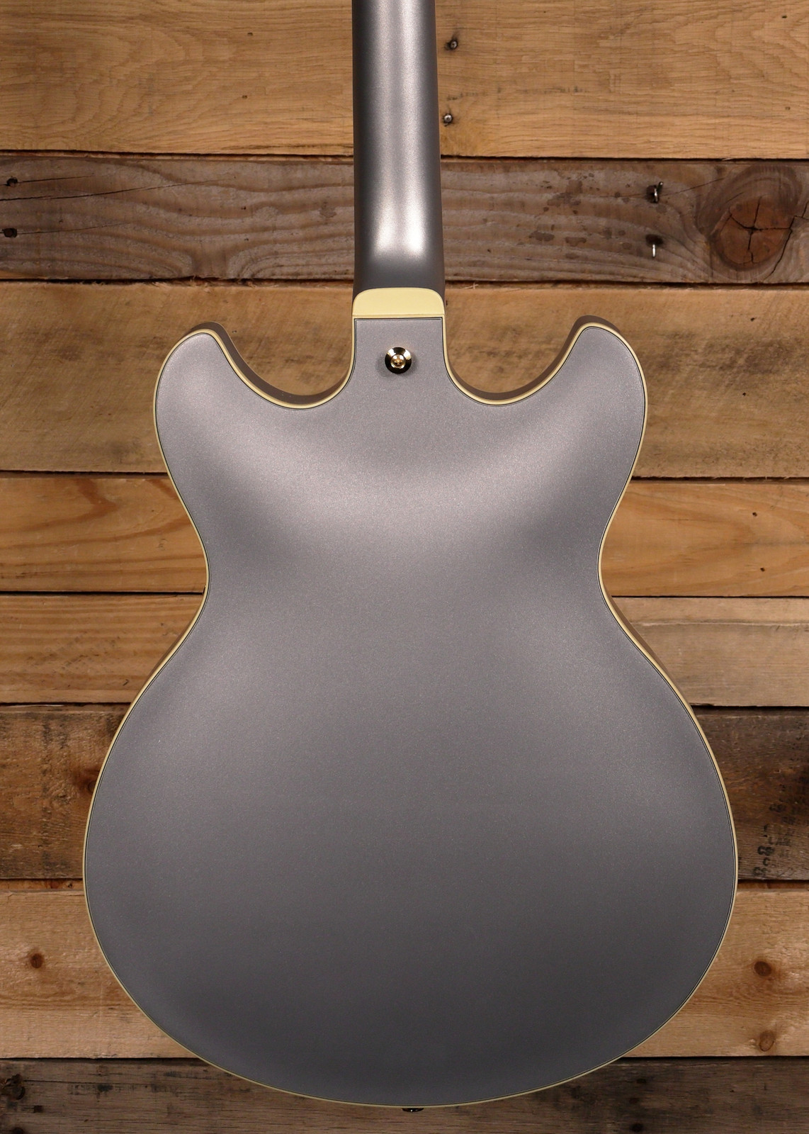 Ibanez AS73G Semi-Hollowbody Guitar Moonstone Silver Flat