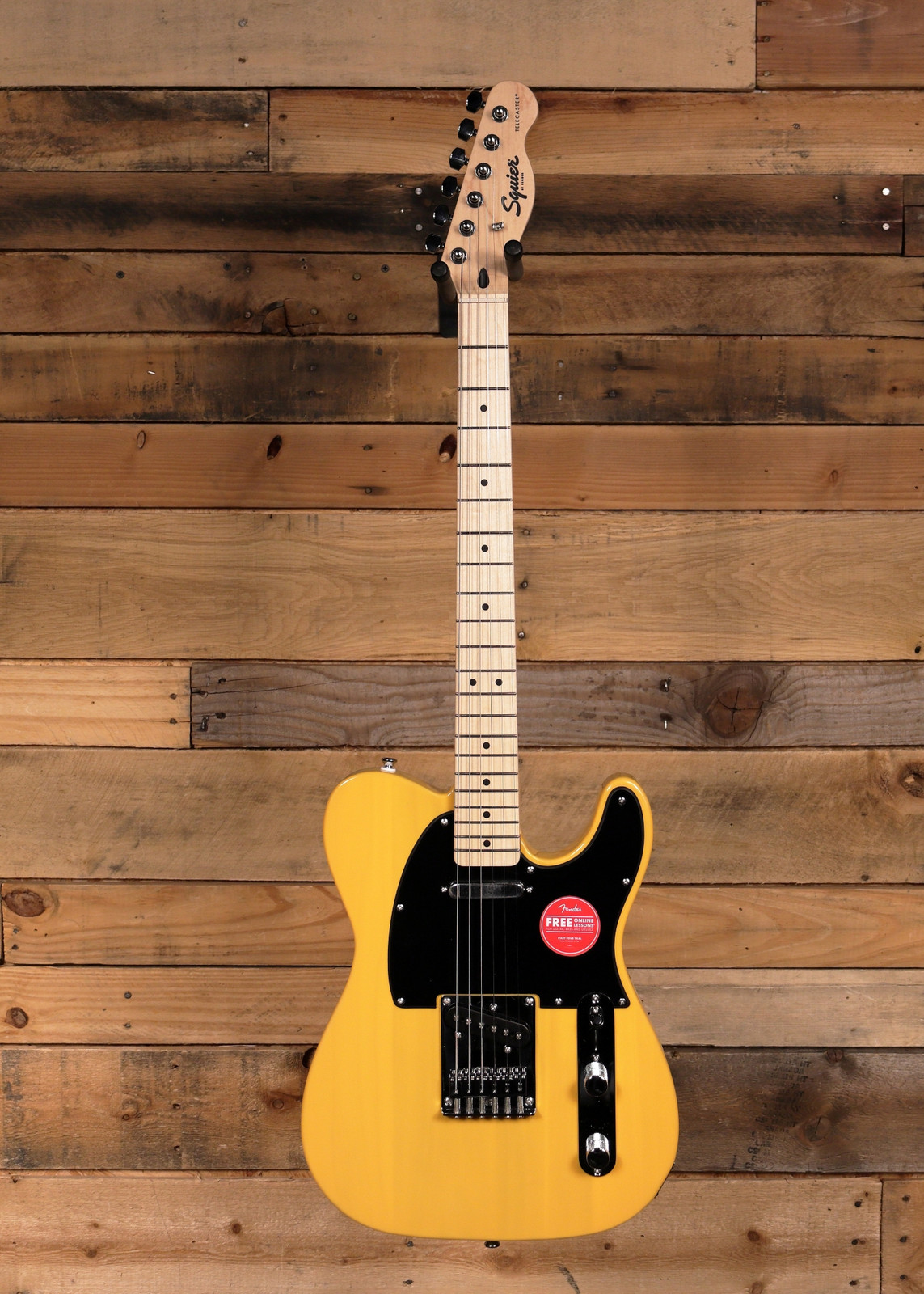 Squier Sonic Telecaster Electric Guitar Butterscotch Blonde