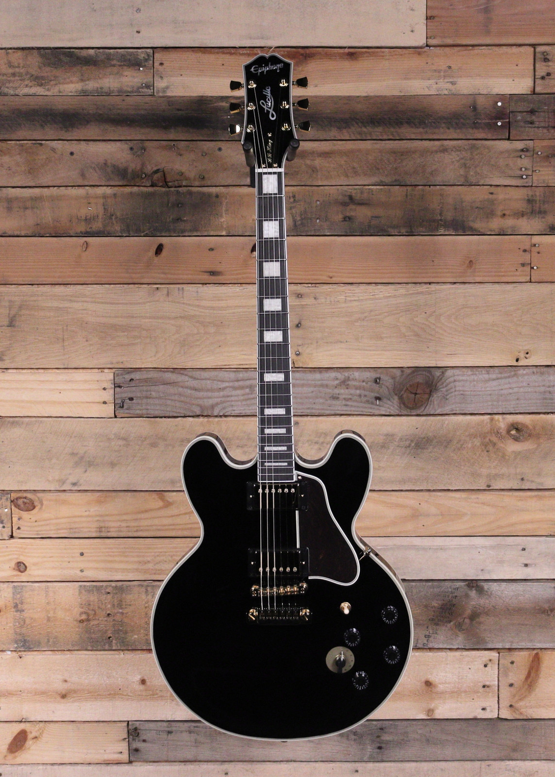 Epiphone B.B. King Lucille Semi-Hollow Ebony w/ Case