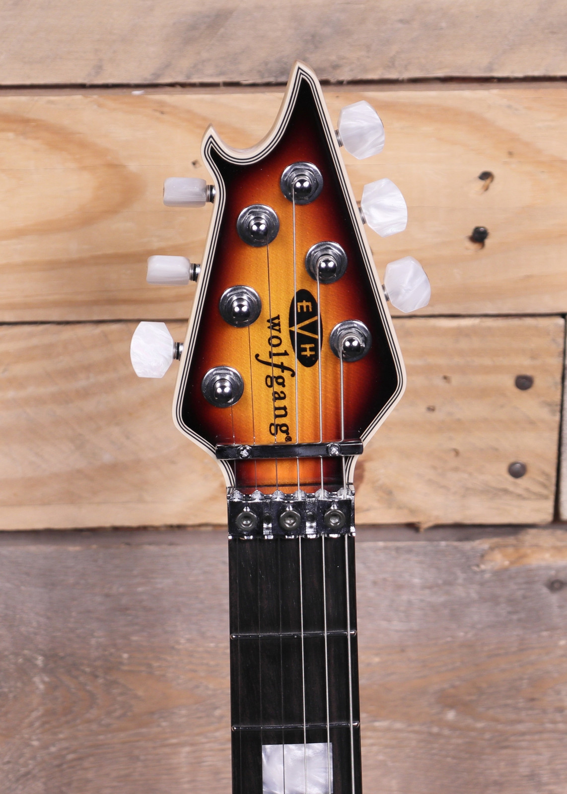 EVH Wolfgang USA Left-Hand Electric Guitar 3-Color Sunburst w/ Case