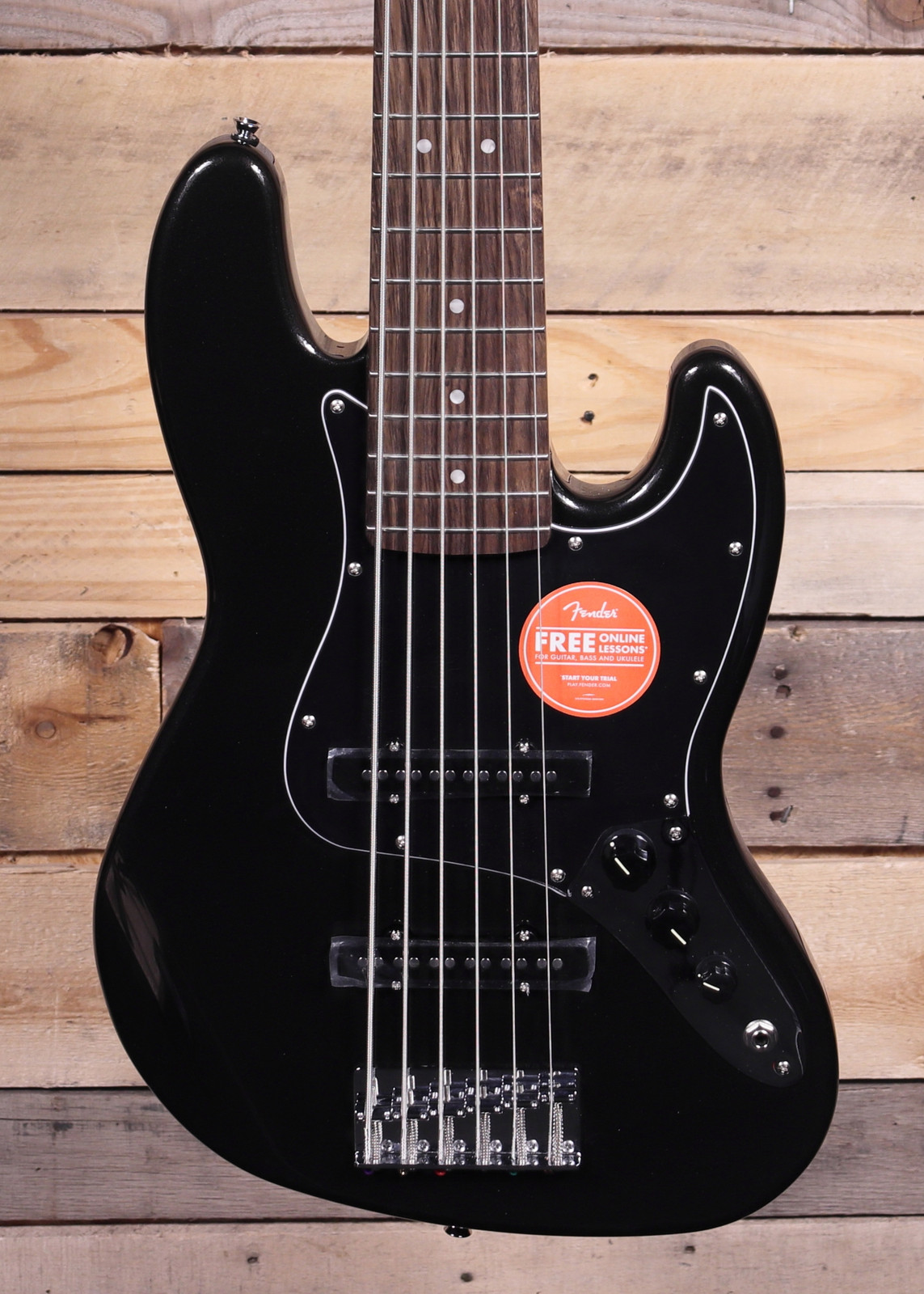 【10733】Squier Jazz Bass VI 6弦ベース ブラック Squier AFF J BASS VI BKM – Motor City Guitar