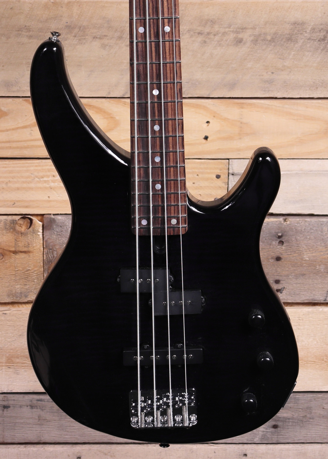 Yamaha TRBX174EW 4-String Bass Translucent Black