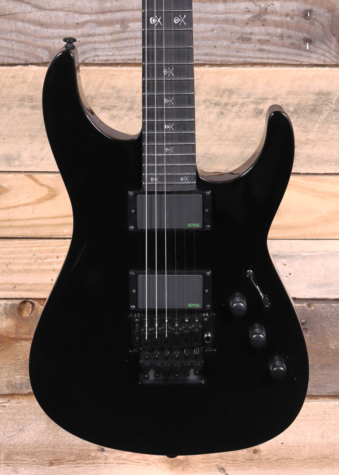 ESP Kirk Hammett Signature KH-602 Electric Guitar Black w/ Case