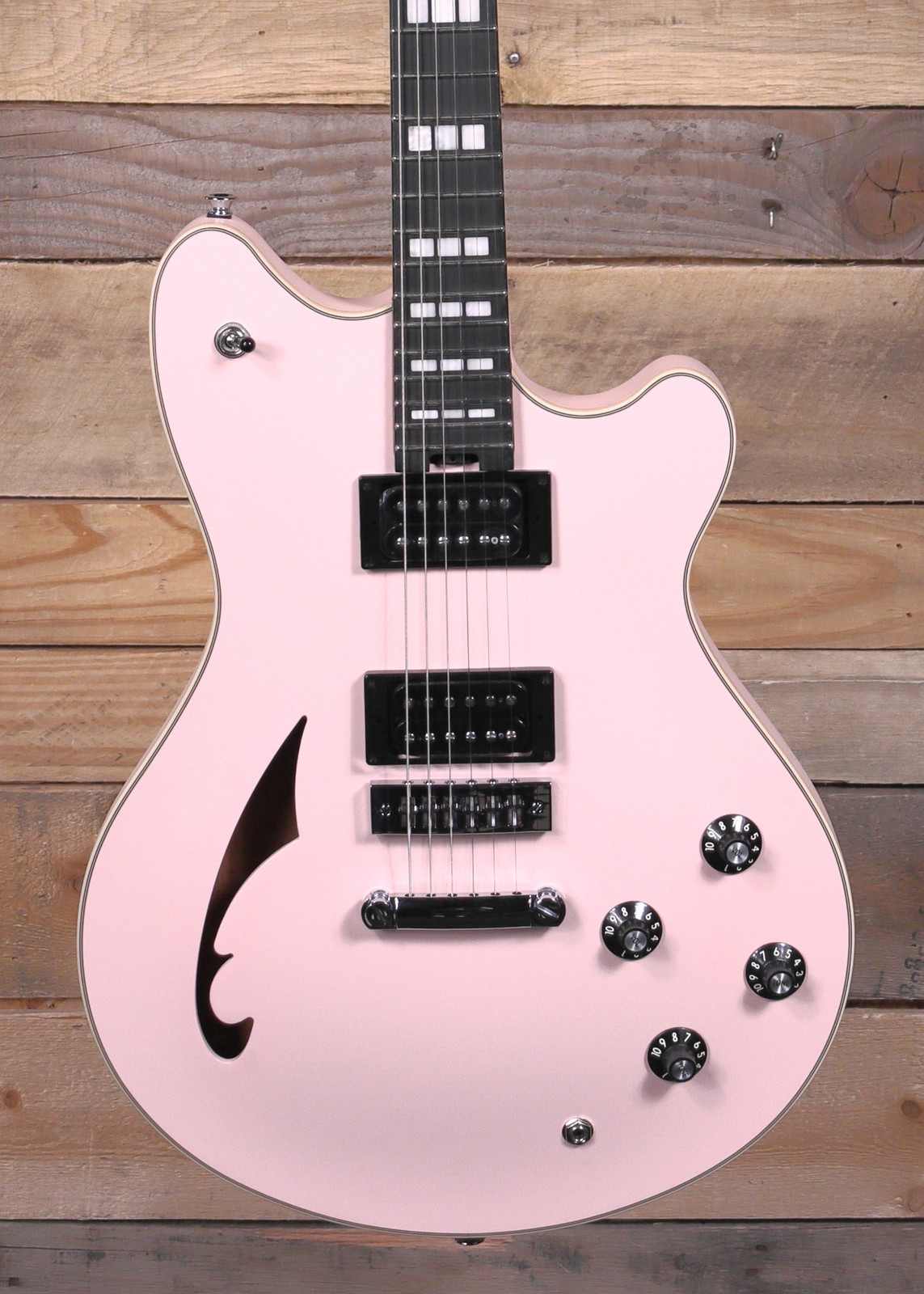 EVH Limited Edition SA-126 Special Semi-Hollow Guitar Satin Shell Pink ...