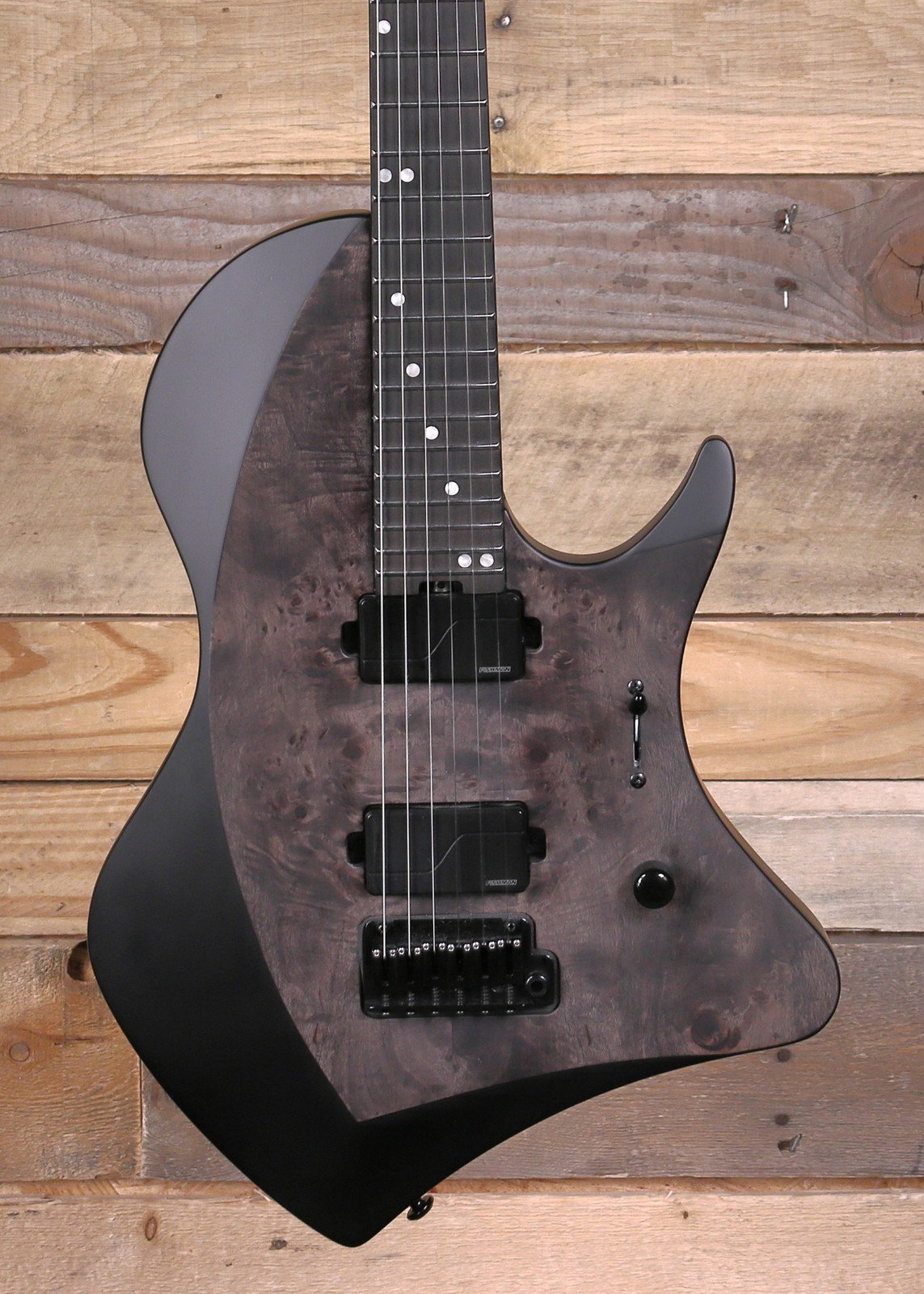 Abasi Legion Larada 6 Electric Guitar Charcoal Burl w/ Case