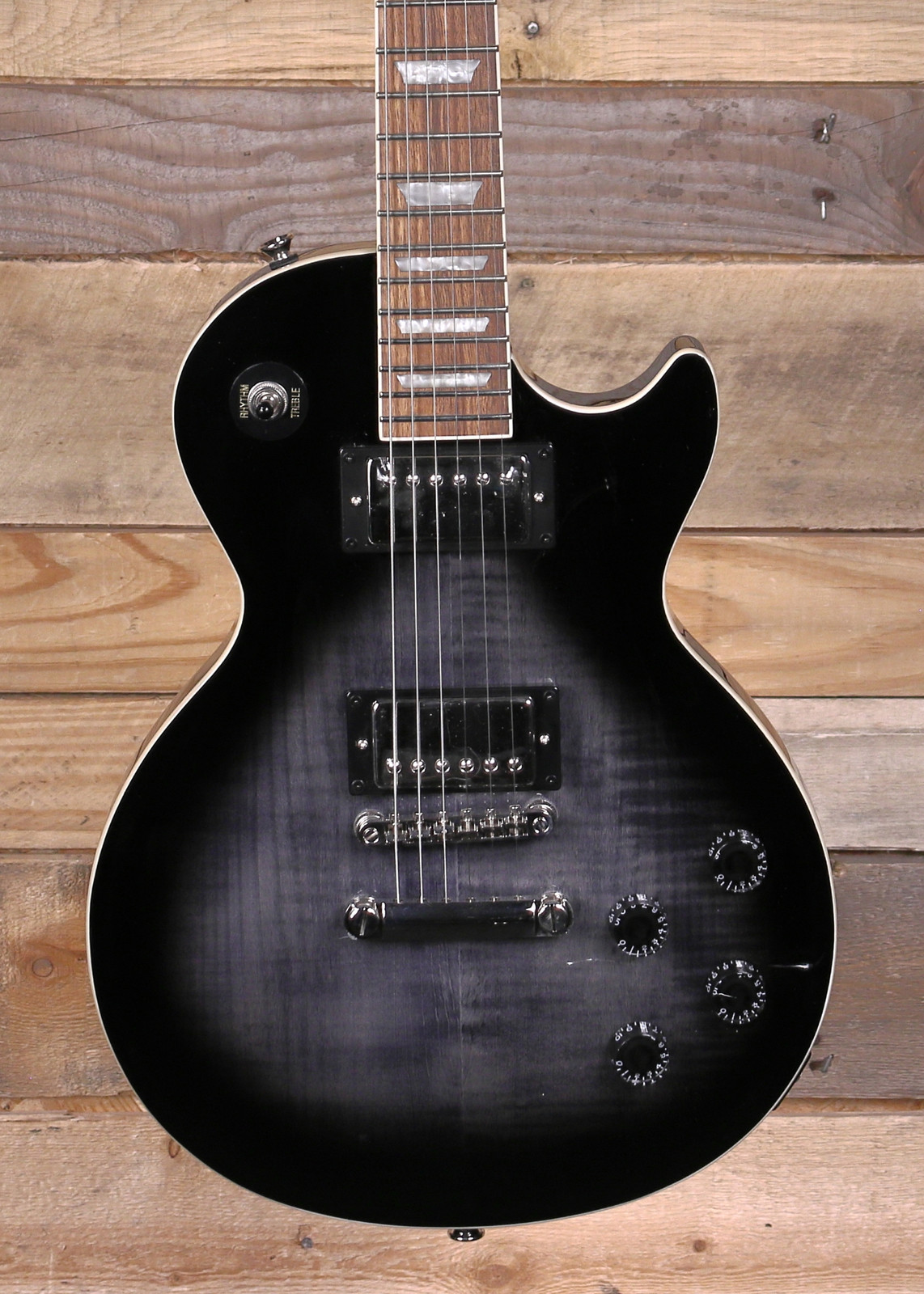 Epiphone Les Paul ブラック 22フレット Epiphone Les Paul Tribute Plus Electric Guitar Ebony Burst