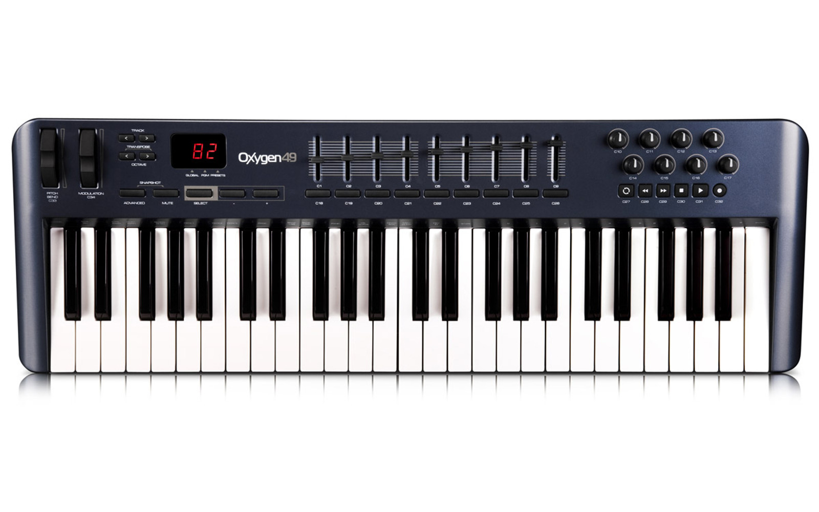 M-Audio Oxygen 49 49-Key USB MIDI Controller - Island Music Co