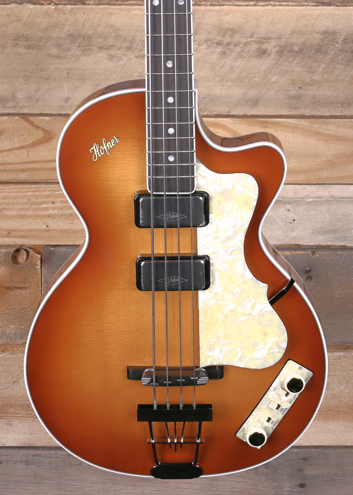 Hofner LTD H500/2 Club Bass Dark Violin w/ Case