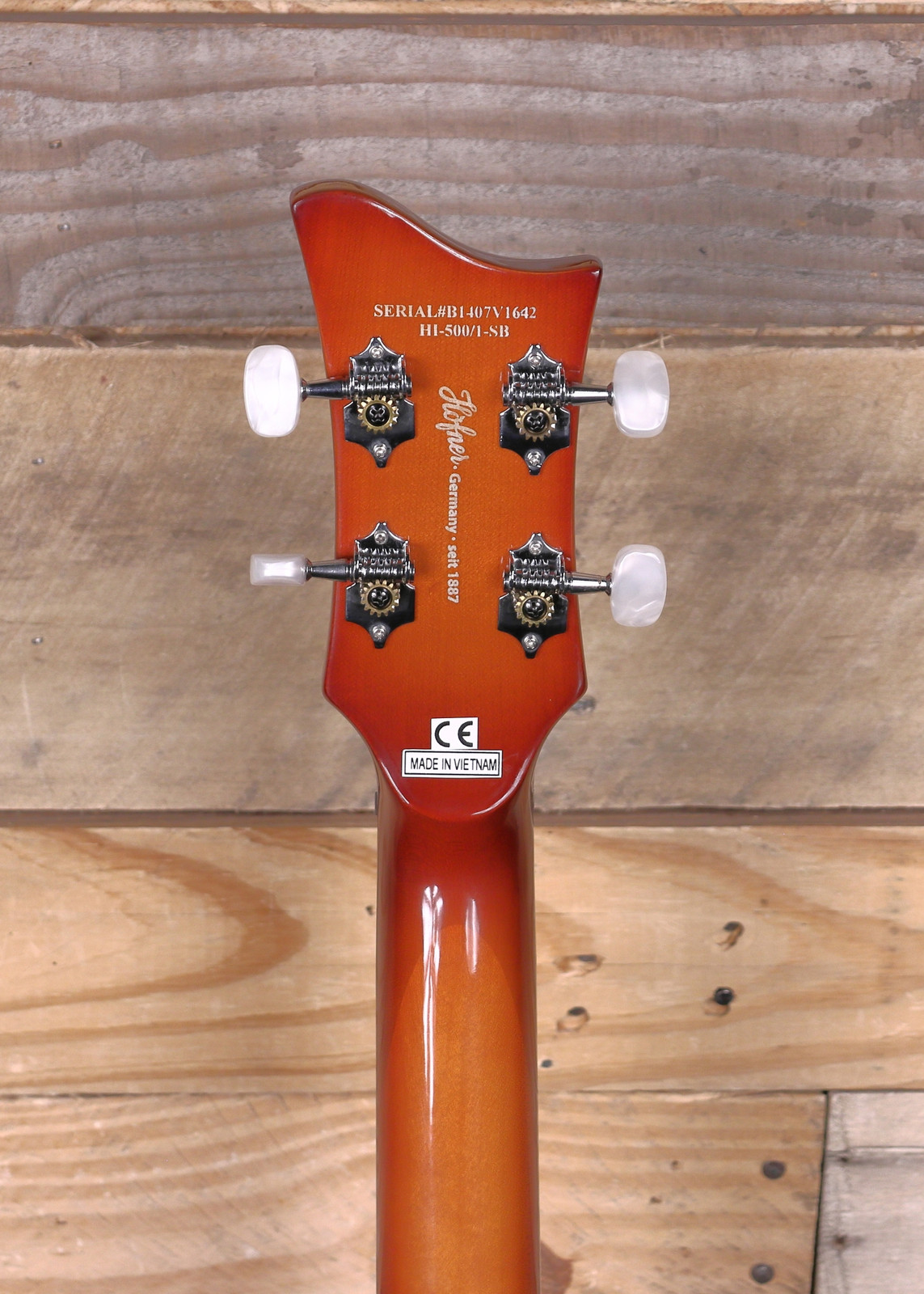 Hofner HI-500/1 Ignition Violin Bass Sunburst