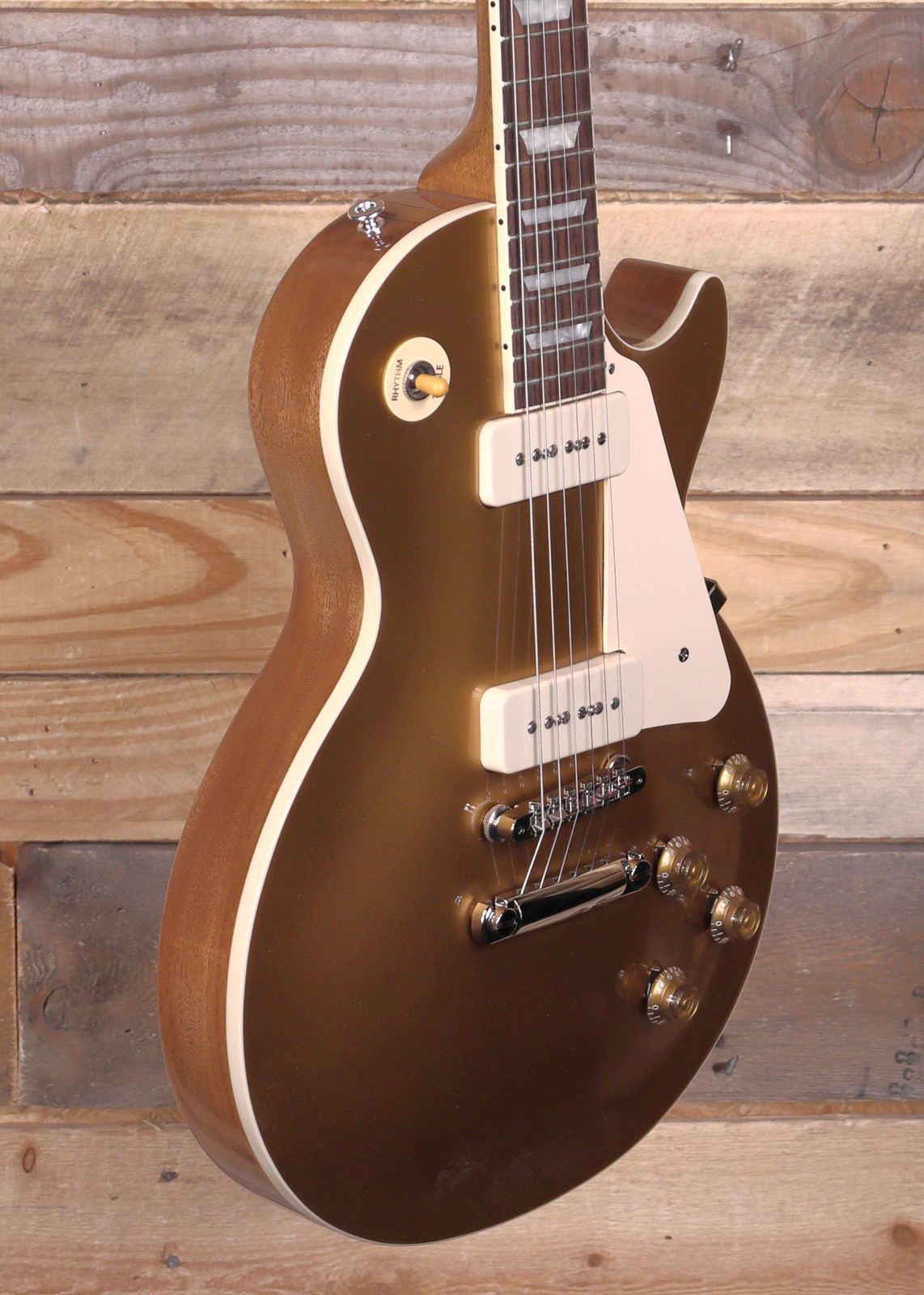Gibson Les Paul Standard 50s P-90 Electric Guitar Goldtop w/ Case