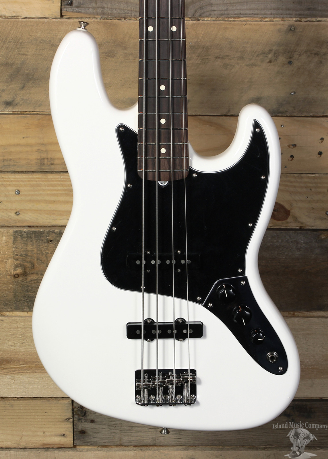 Fender American Performer Jazz Bass Arctic White w/ Gigbag