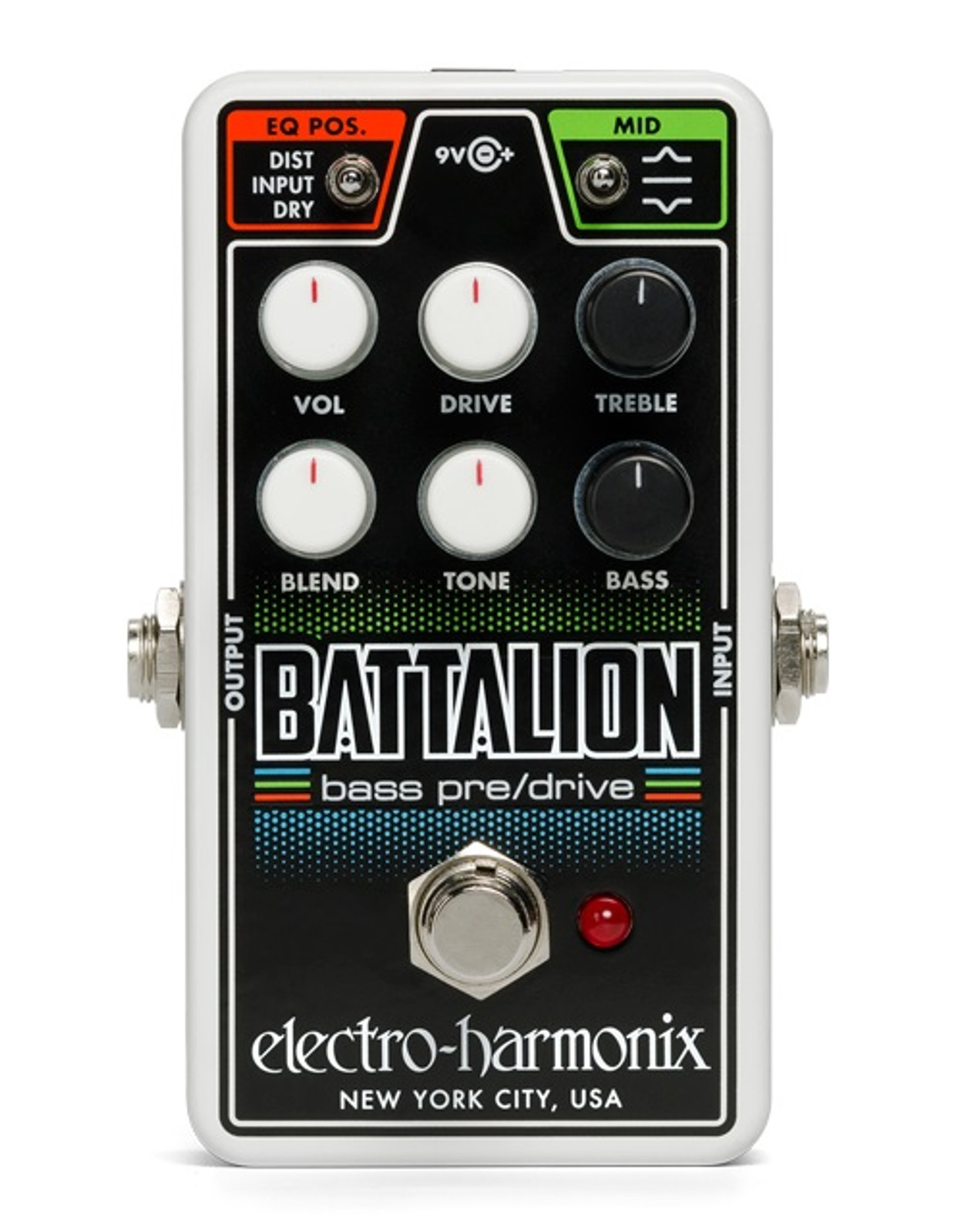 Electro-Harmonix Nano Battalion Bass Preamp & Overdrive