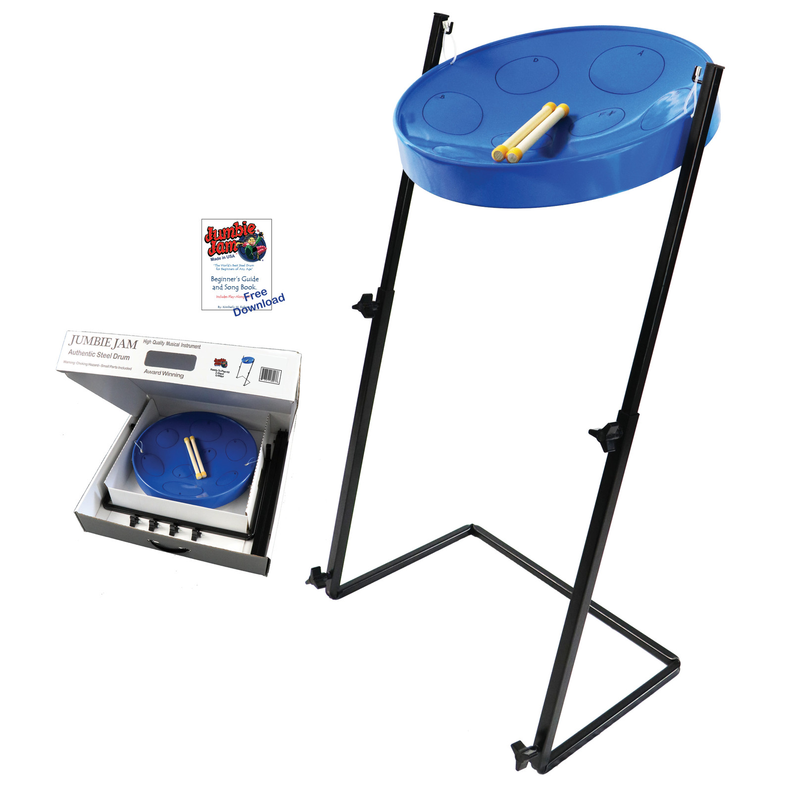 Jumbie Jam スティールドラム Gメジャー Amazon.com: Panyard Jumbie Jam Table Top Steel Drum Kit