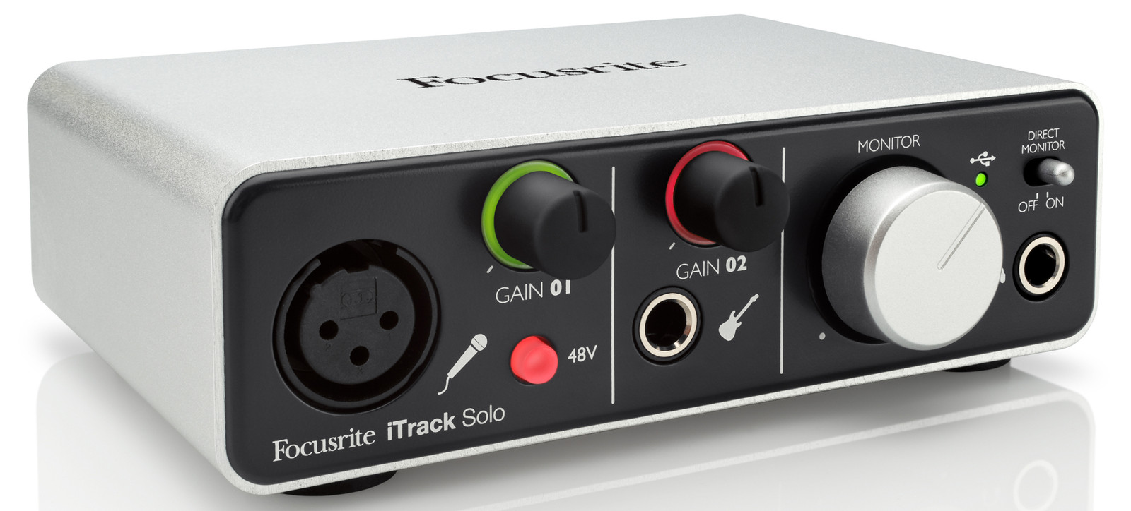 Focusrite iTrack Solo Lightning Recording Interface 