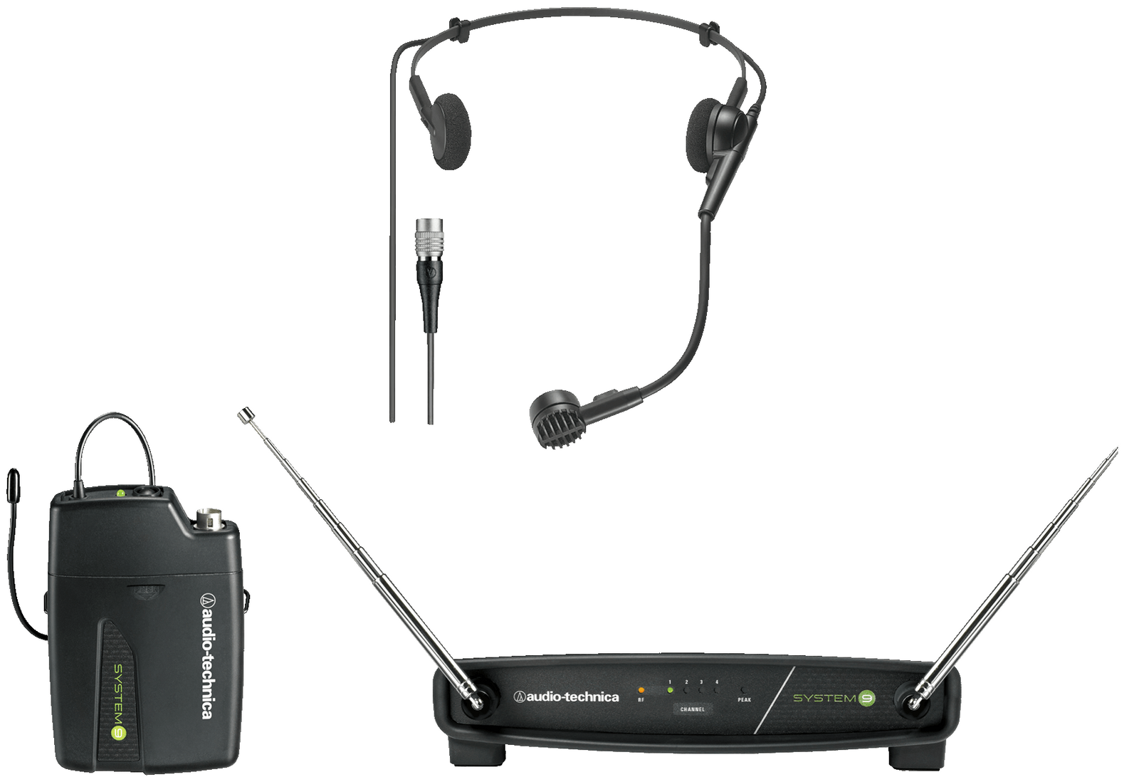 Audio Technica ATW901A/H System 9 Headworn Wireless Microphone System